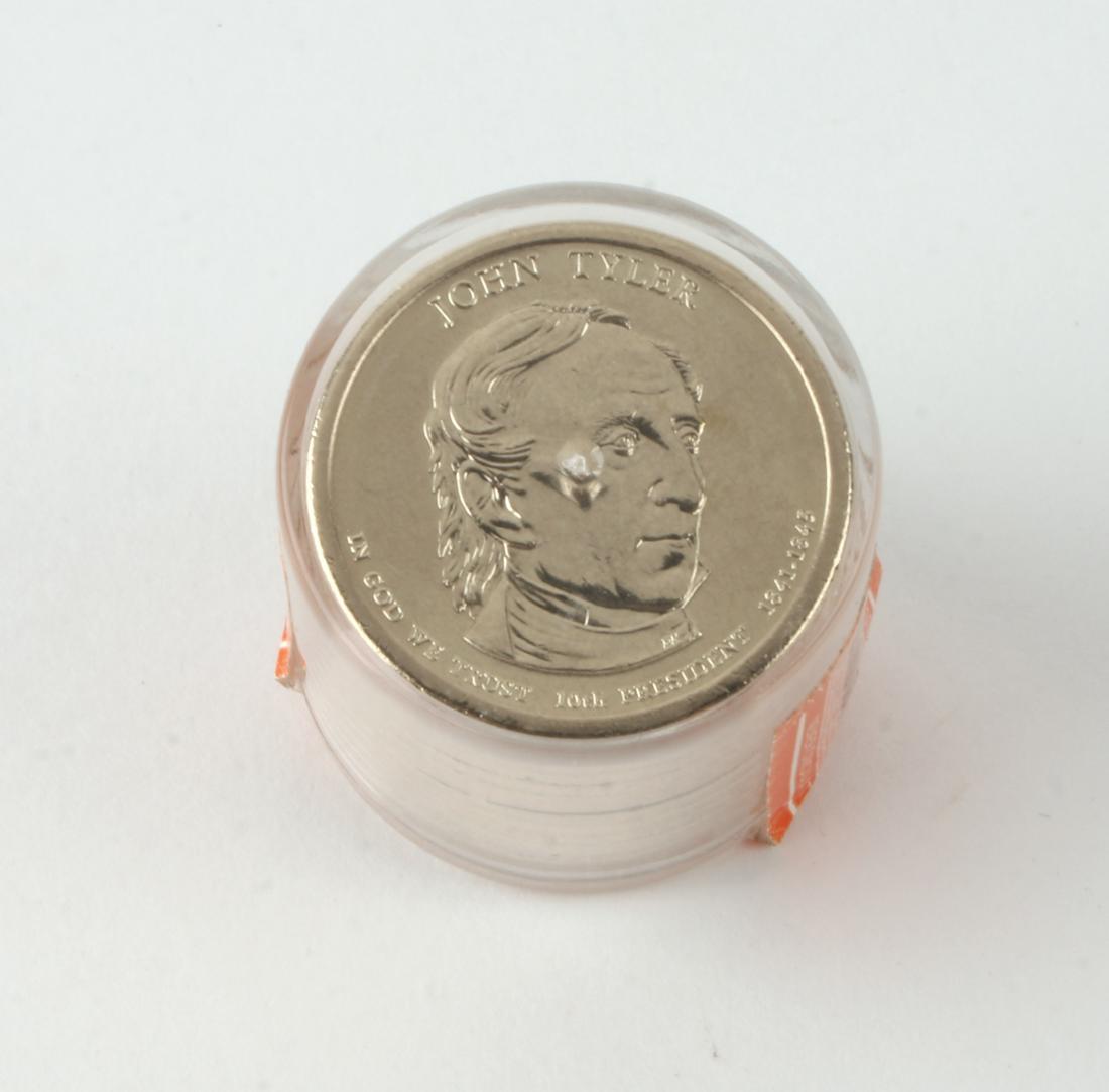 12 PRESIDENTIAL DOLLARS UNCIRCULATED: 12 PRESIDENTIAL DOLLARS UNCIRCULATED: John Tyler uncirculated Presidential dollars. $200 - $400 Shipping: We are able to pack and ship this item to an addres