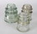 LOT OF 10 GLASS INSULATORS - 5