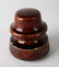 LOT OF 10 GLASS INSULATORS - 7