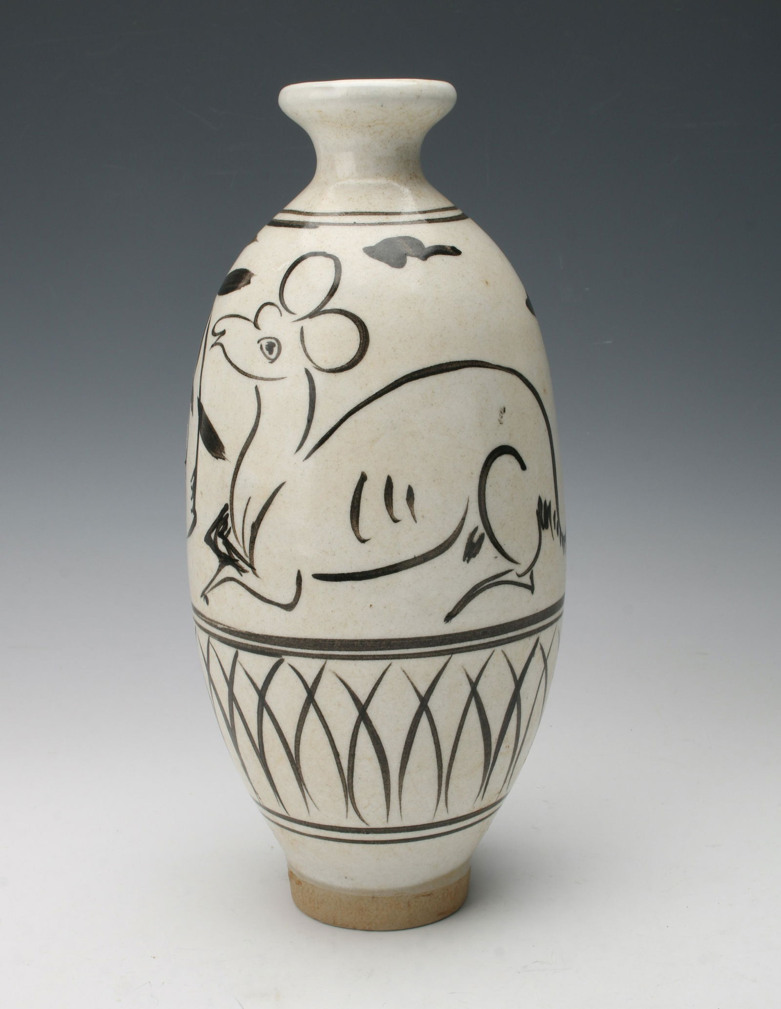 CIZHOU GARDEN SCENE VASE (1 of 5)