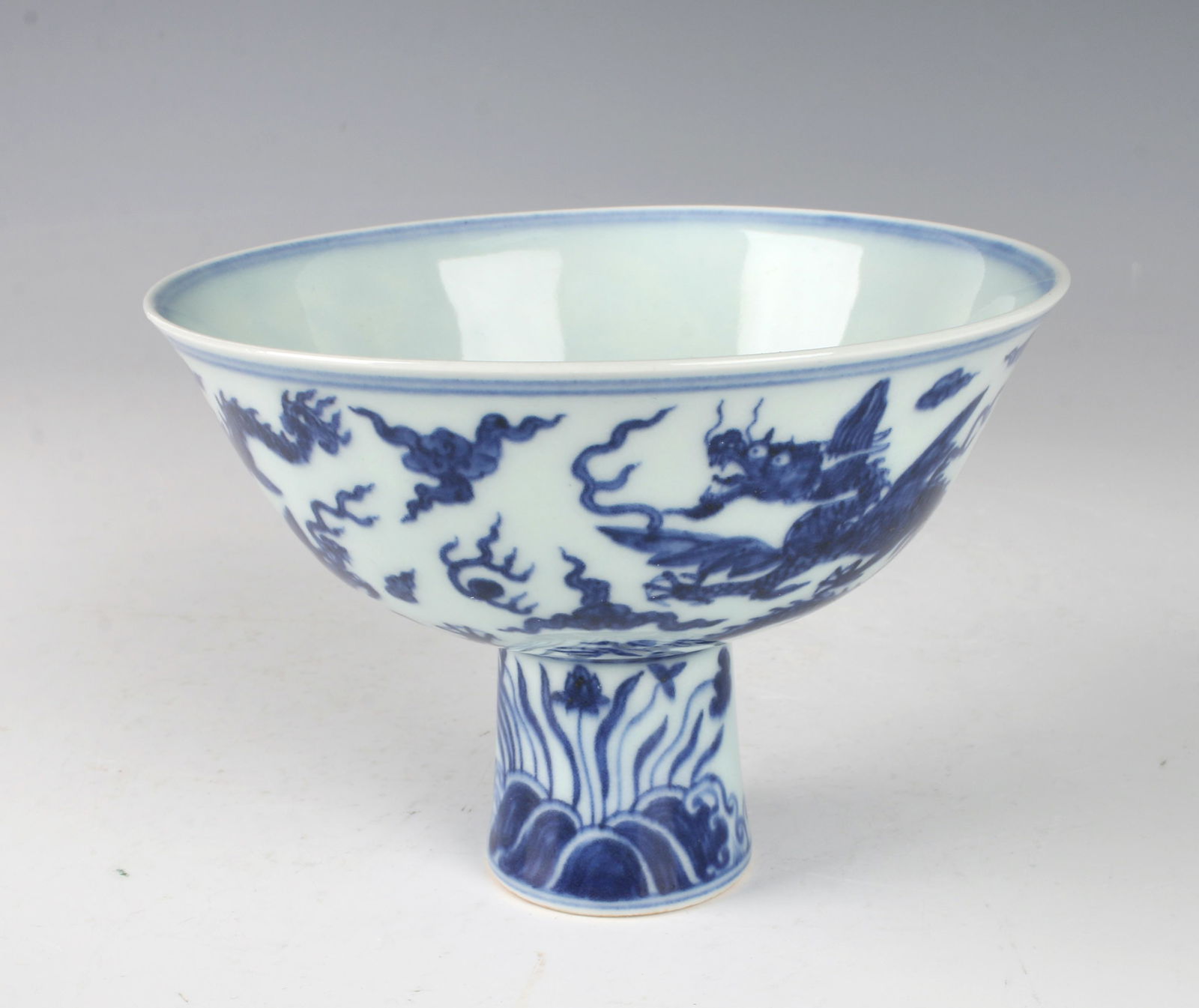 HIGH HEELED DRAGON BOWL (1 of 6)