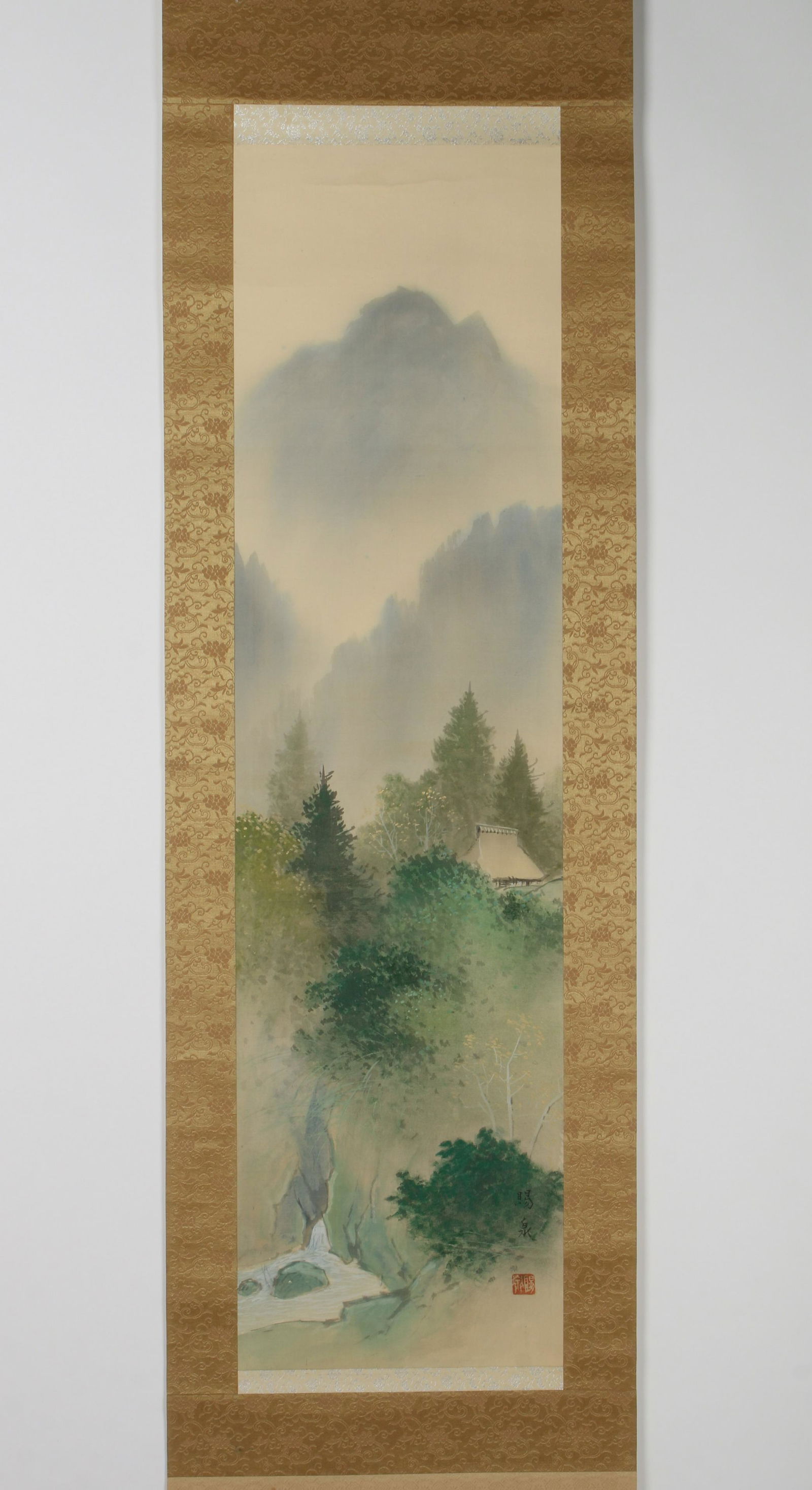 SCROLL OF LUSH GREEN LANDSCAPE (1 of 9)