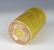 CARVED GARDEN SCENE YELLOW BRUSH POT - 5