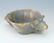 CARVED AGATE BUFFALO HEAD HANDLED BOWL - 2