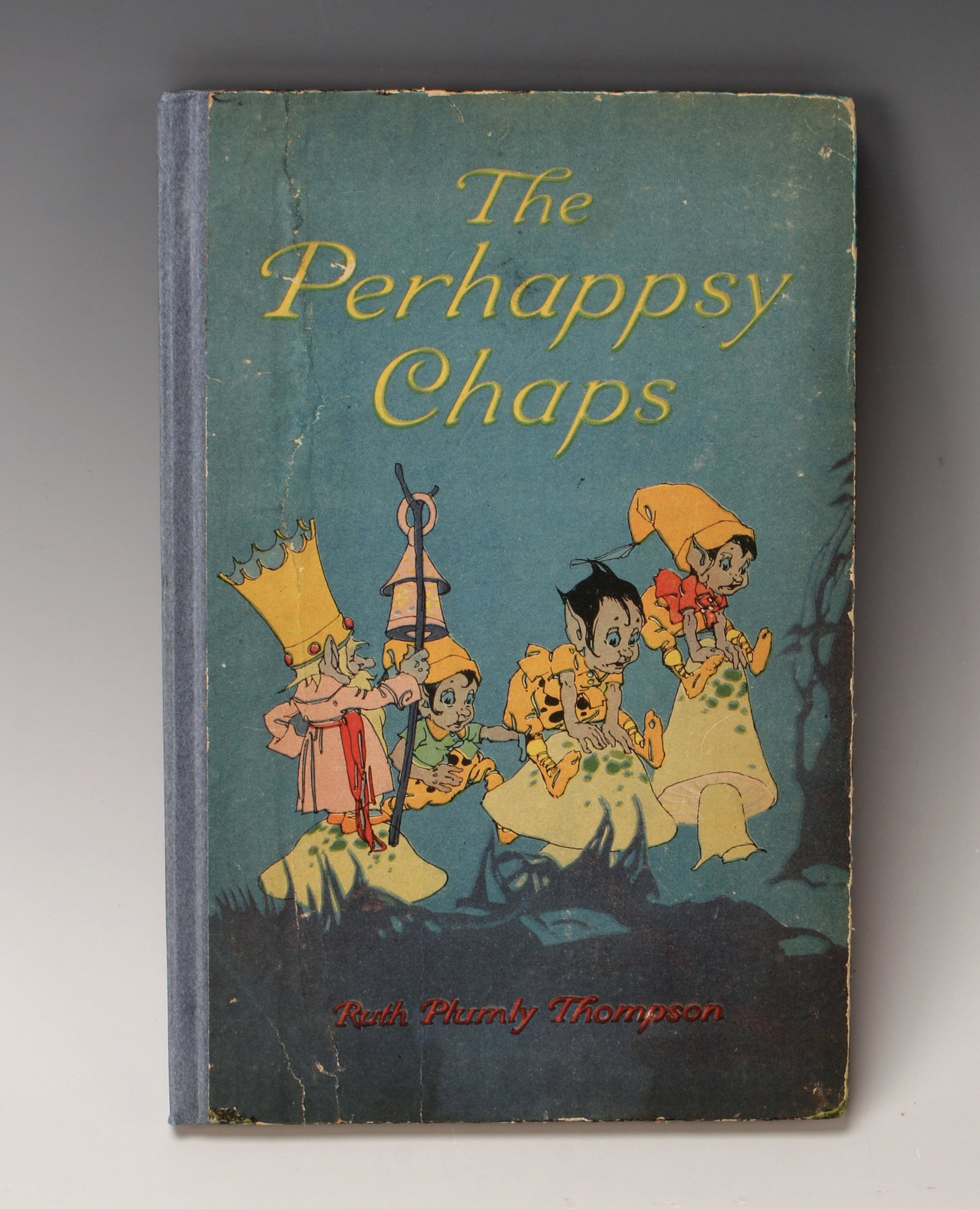 RARE 1ST EDITION PERHAPPSY CHAPS RUTH THOMPSON: Rare first and only edition of Perhappsy Chaps by Ruth Plumply Thompson. Ruth Plumly Thompson, who was the author of Oz books after Baum died, wrote booklets for Royal Baking Powder Company in the 192