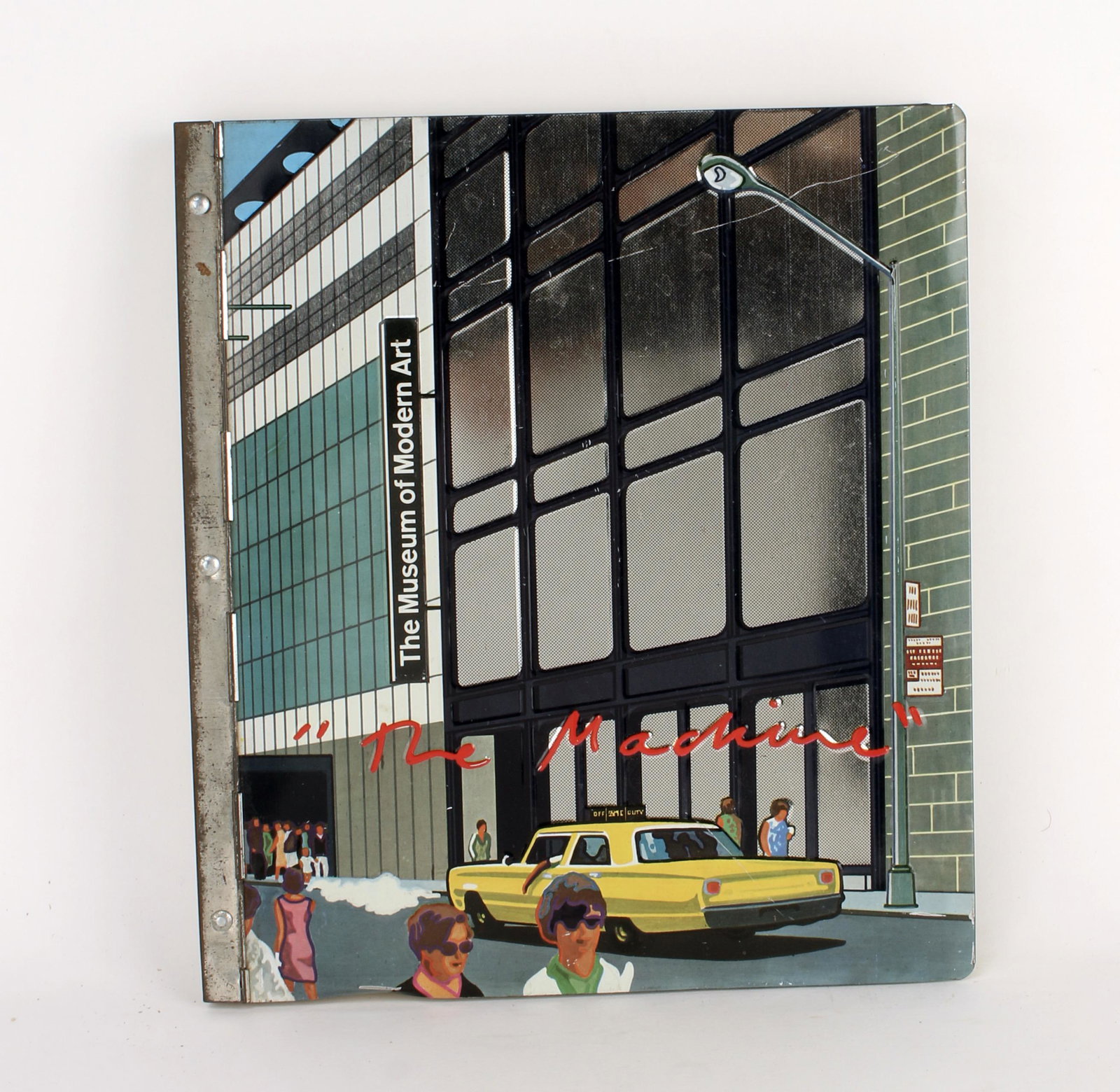MACHINE END OF MECHANICAL AGE PONTUS HULTEN: 1968, Out of print, 222 pages, produced in conjunction with the MOMA exhibit Nov 27, 1968–Feb 9, 1969. The catalog is notable for its striking design by Anders Osterlin, and its c