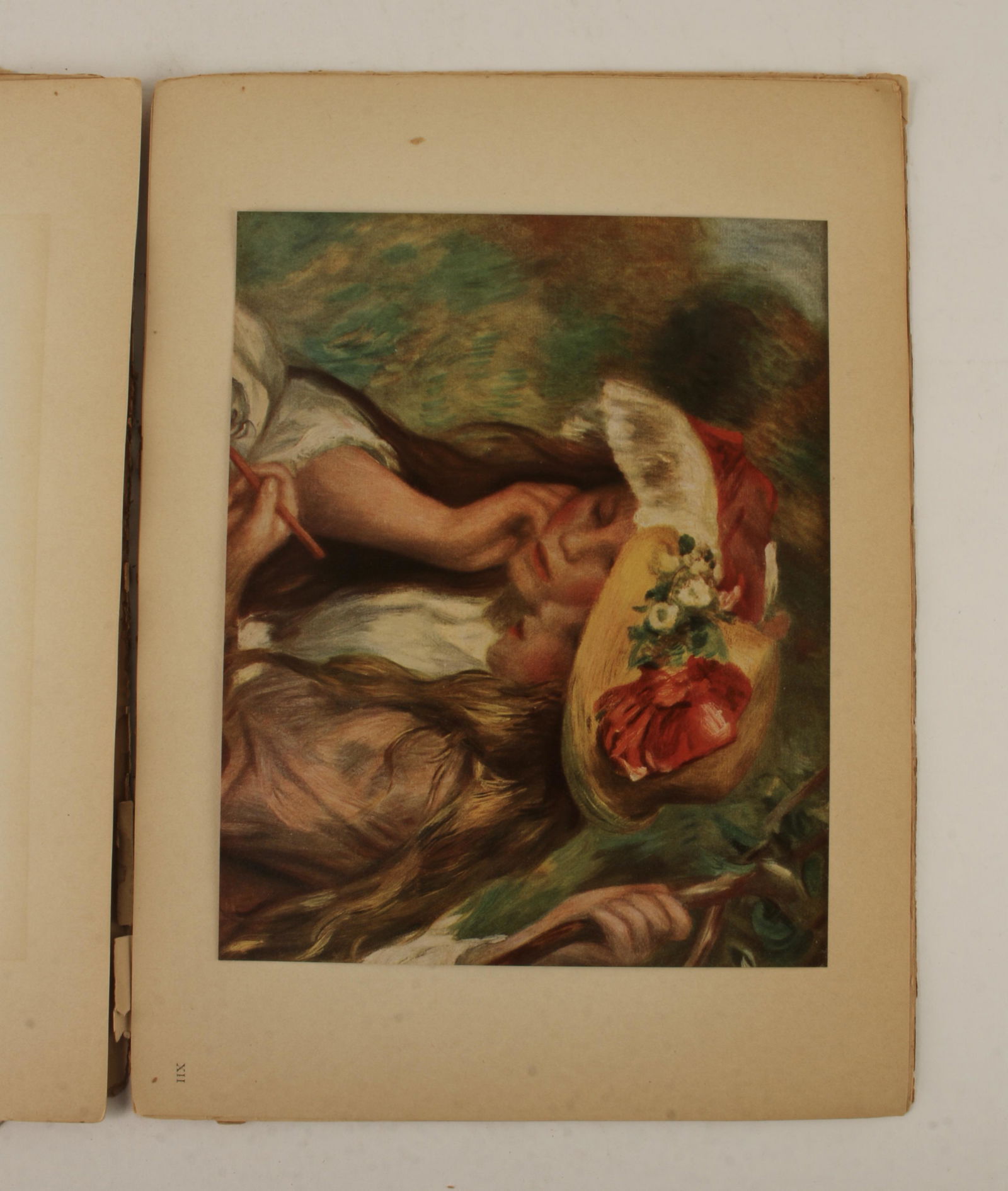 RENOIR PEINTURES, 1868 - 1895 1950: With frame-able color plates, introduction by Jean Cassou, copyright 1950. 11" X 15" $20 - $40 Please contact us for high resolution images of this lot. Shipping: