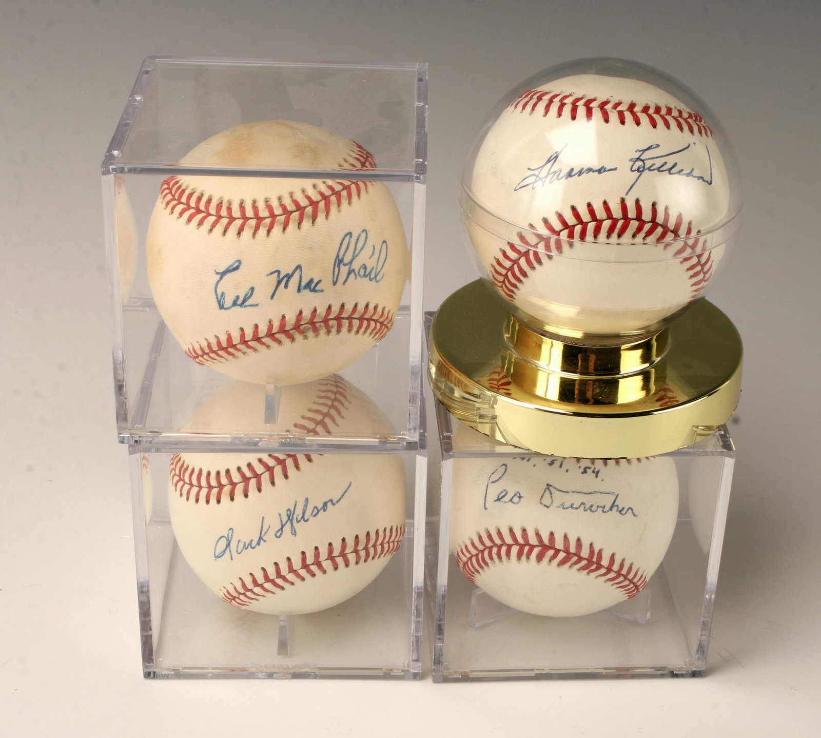4 SIGNED BASEBALLS HARMON KILEBREW (1 of 5)