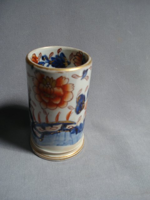 Mason's Ironstone spill vase, ca 1820, 3 3/4" : Mason's Ironstone spill vase, ca 1820, 3 3/4"
