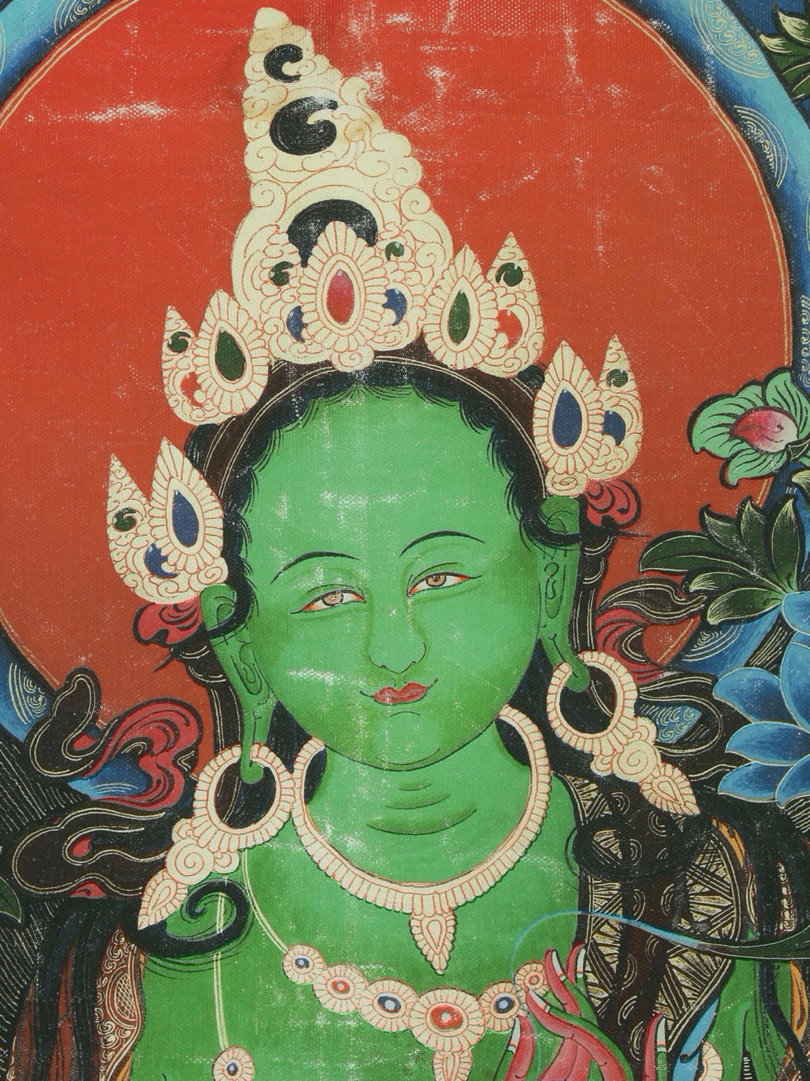 THANGKA OF GREEN TARA (1 of 10)