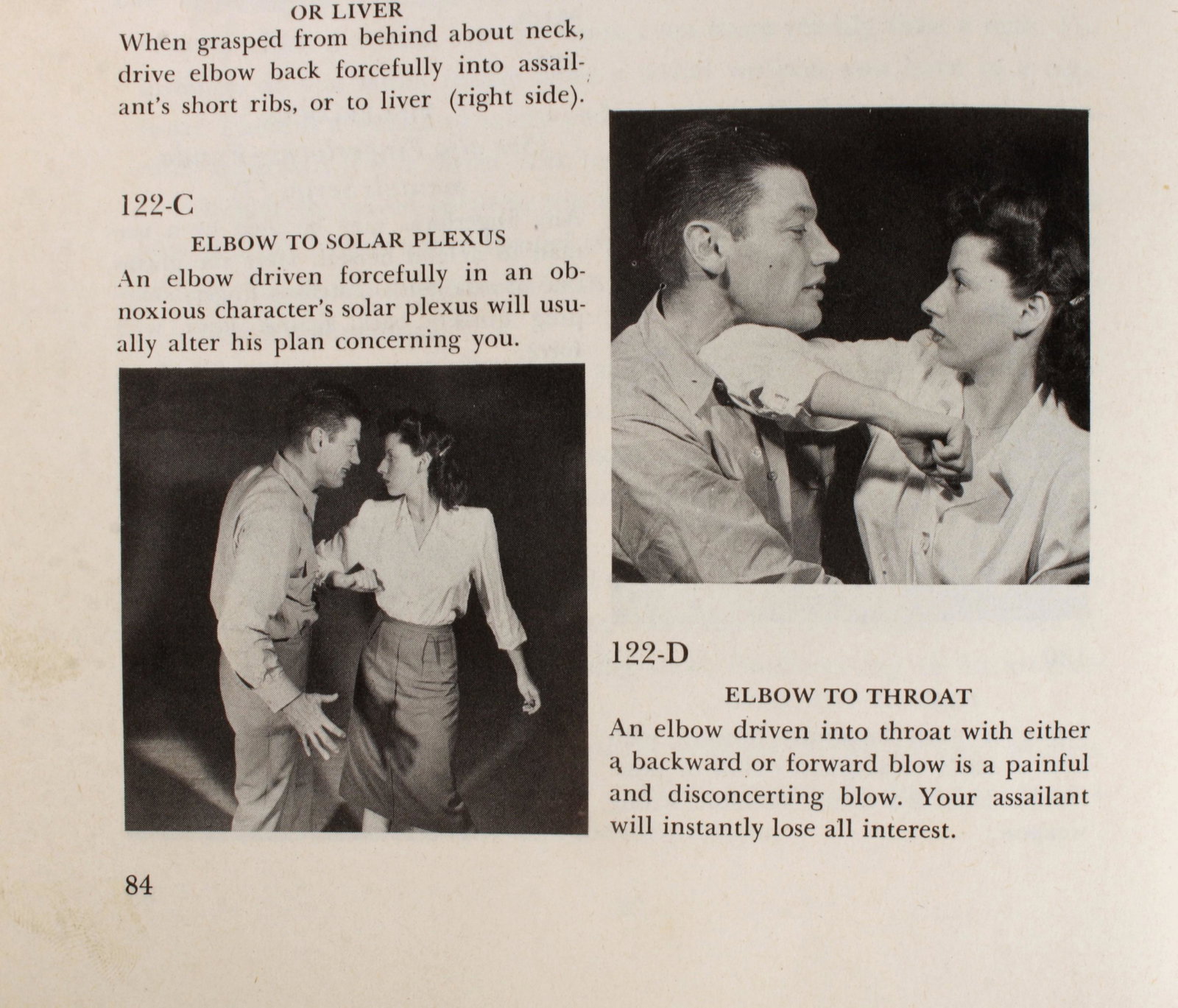 VINTAGE NAVY SELF DEFENSE BOOK WITH PHOTOS 1951: Written by Wesley Brown, Lieutenant Commander, U.S.N., The Barnes Sports Library. A great vintage book illustrated with numerous black and white photos of men and women enacting self-defense poses. $2