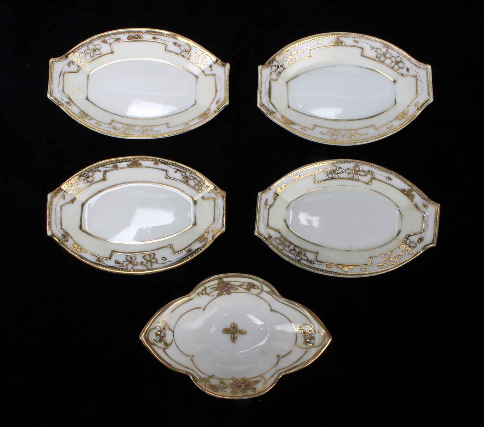 NIPPON DISHES FOR SOY SAUCE OR SALT CELLARS: NIPPON DISHES FOR SOY SAUCE OR SALT CELLARS