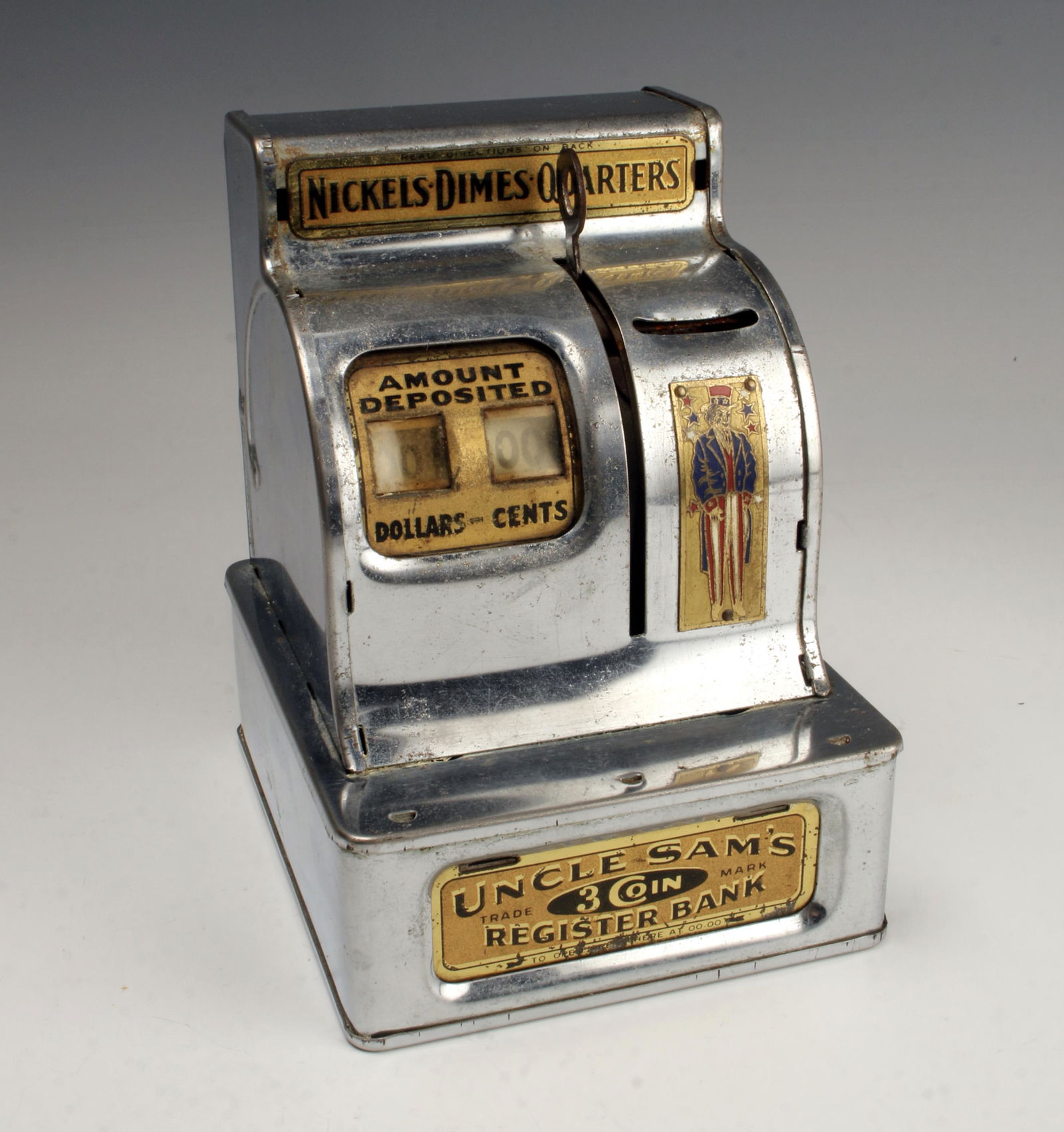 VINTAGE UNCLE SAM'S REGISTER BANK (1 of 6)