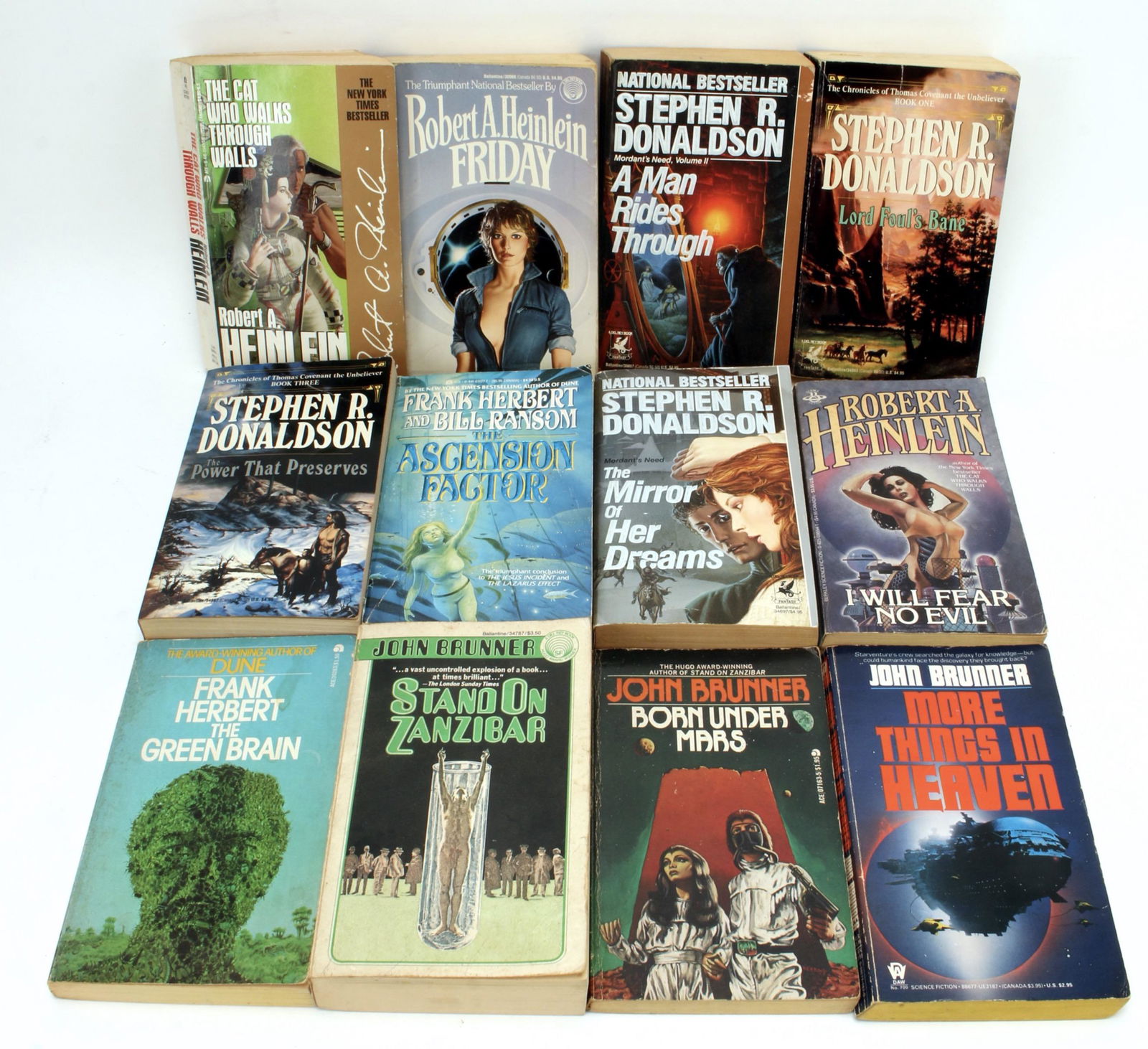 SCI-FI AND FANTASY PAPERBACK BOOK LOT (1 of 2)