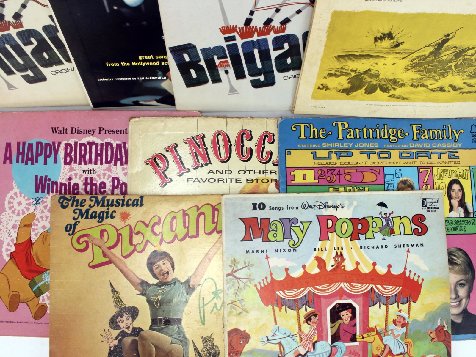 DISNEY TELEVISION MOVIE SOUNDTRACK RECORDS LP (1 of 4)