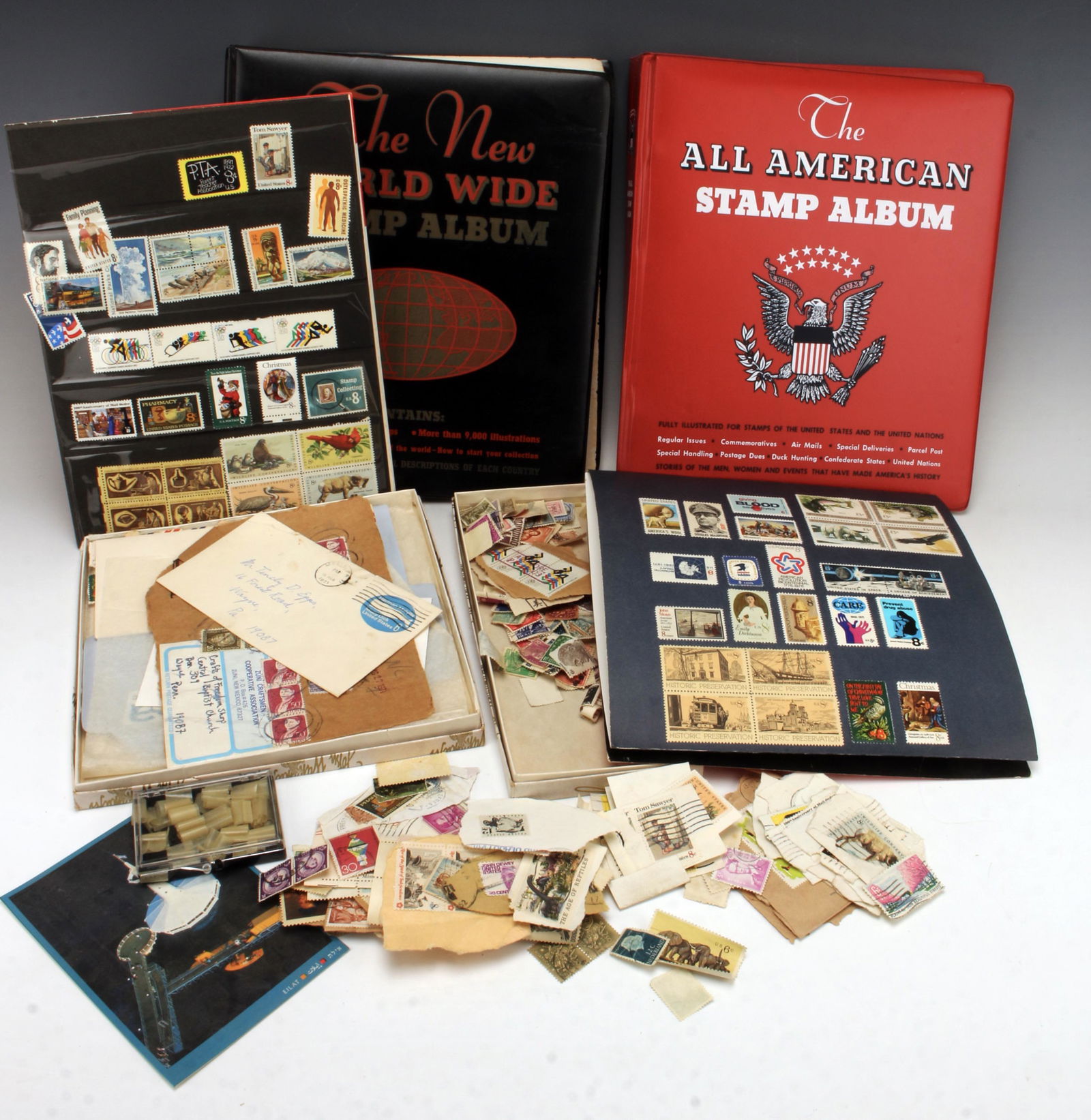 LARGE STAMP BOOK COLLECTION (1 of 3)