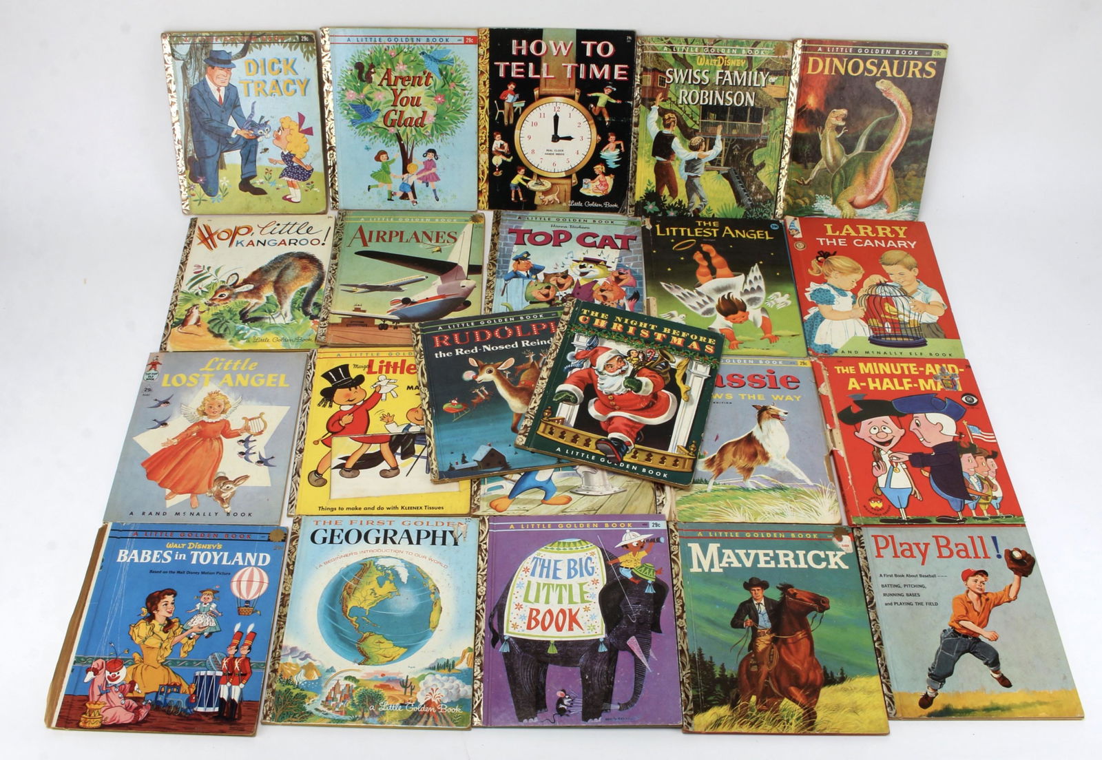 LOT OF LITTLE GOLDEN BOOKS & WONDER BOOKS (1 of 4)