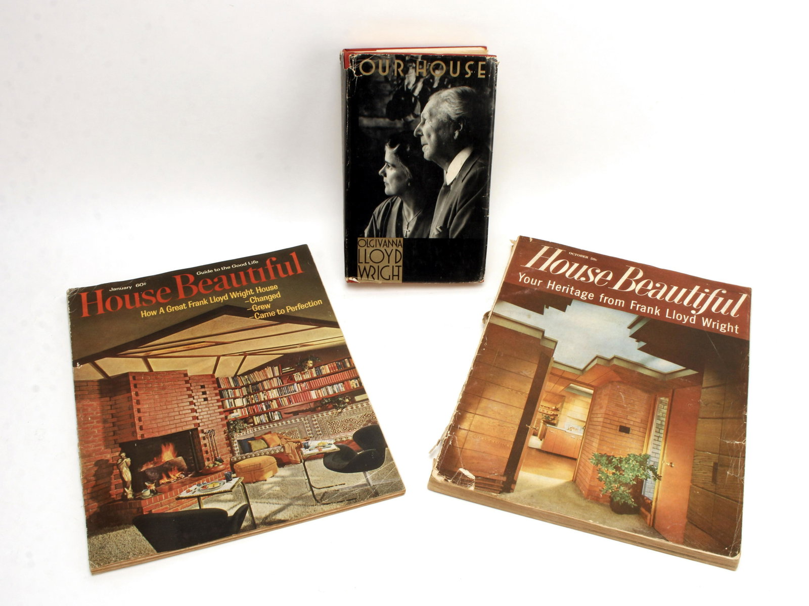 BOOK AND MAGAZINES FEATURING FRANK LLOYD WRIGHT (1 of 6)