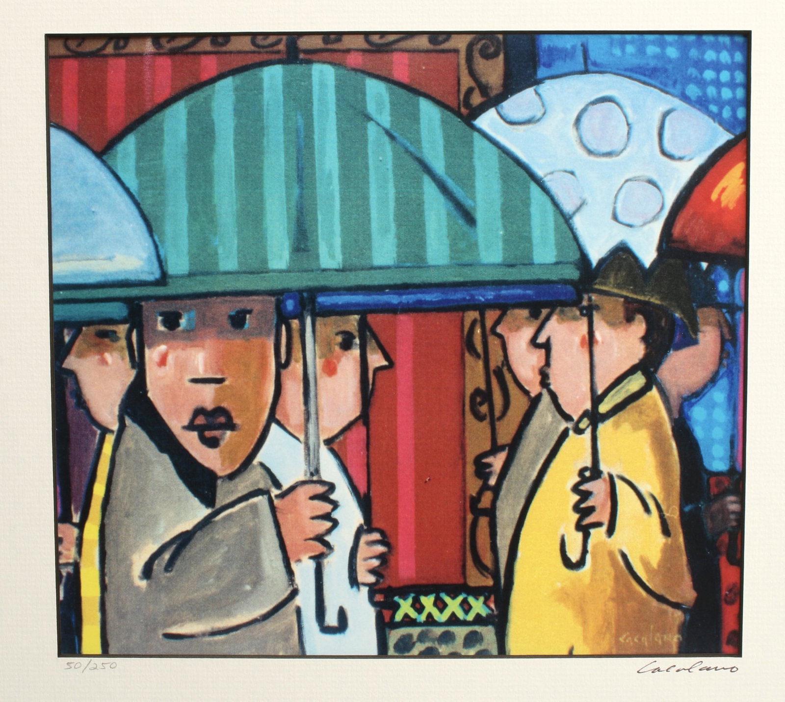 A NEW YORK SORT OF RAIN TONY CACALANO PRINT (1 of 3)