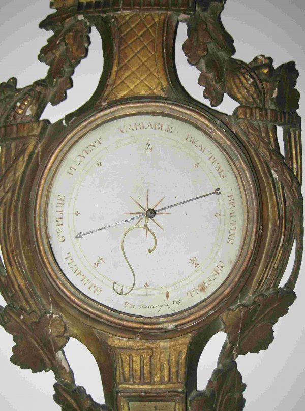 French Giltwood Barometer - 2