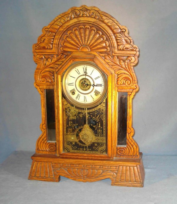 38 Sessions "Gingerbread" Mantel Clock