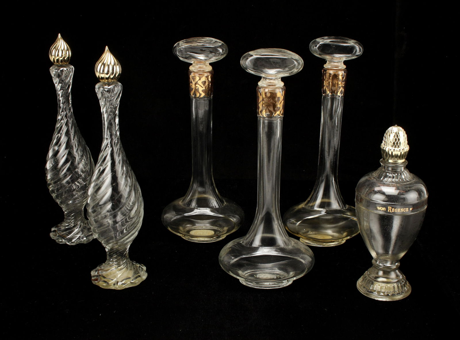 TALL VINTAGE AVON PERFUME BOTTLES (1 of 4)