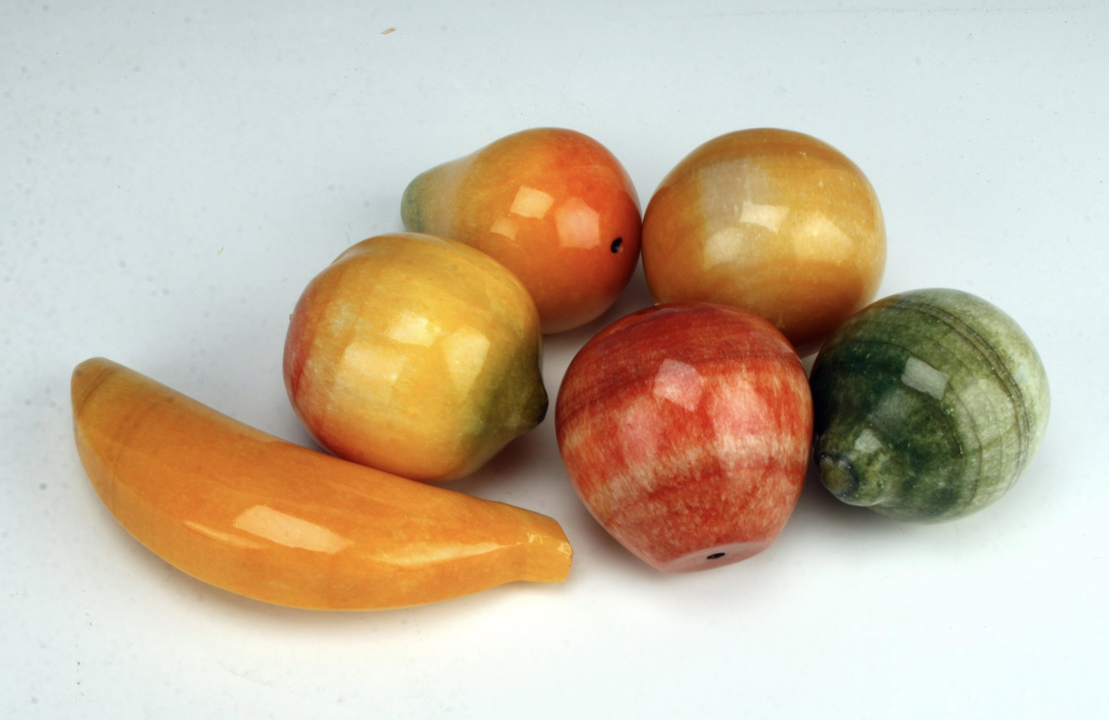 CARVED POLISHED STONE FRUIT (1 of 3)
