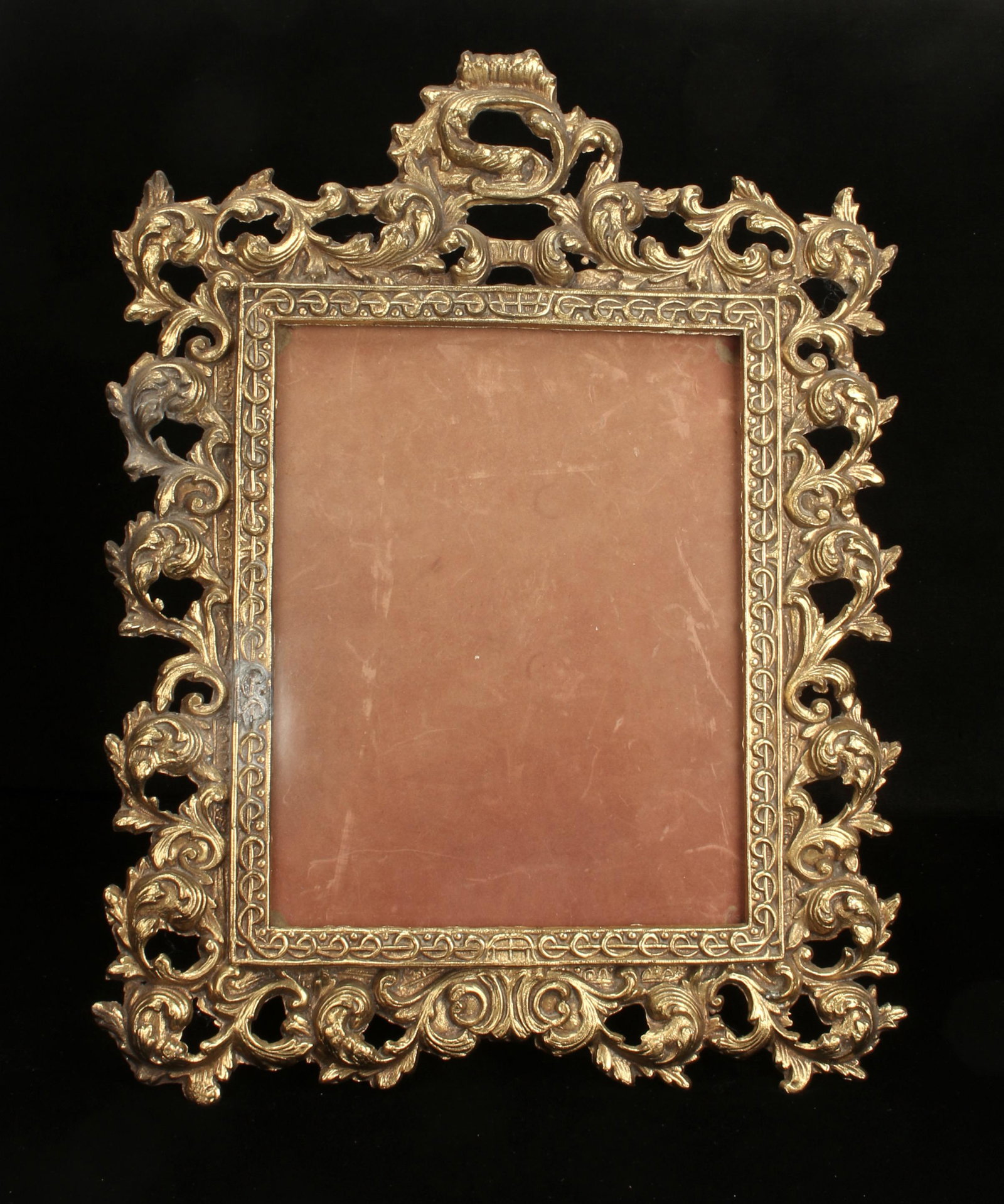 VINTAGE BRASS PICTURE FRAME (1 of 3)