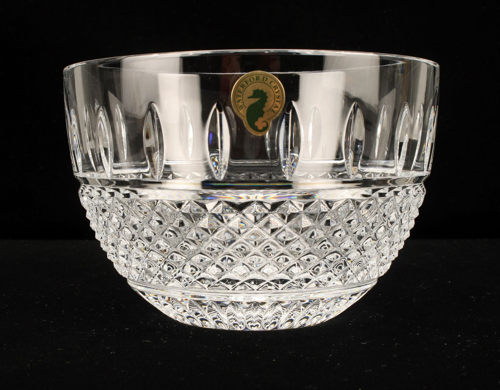 WATERFORD CRYSTAL IRISH LACE 6" BOWL IN BOX (1 of 5)