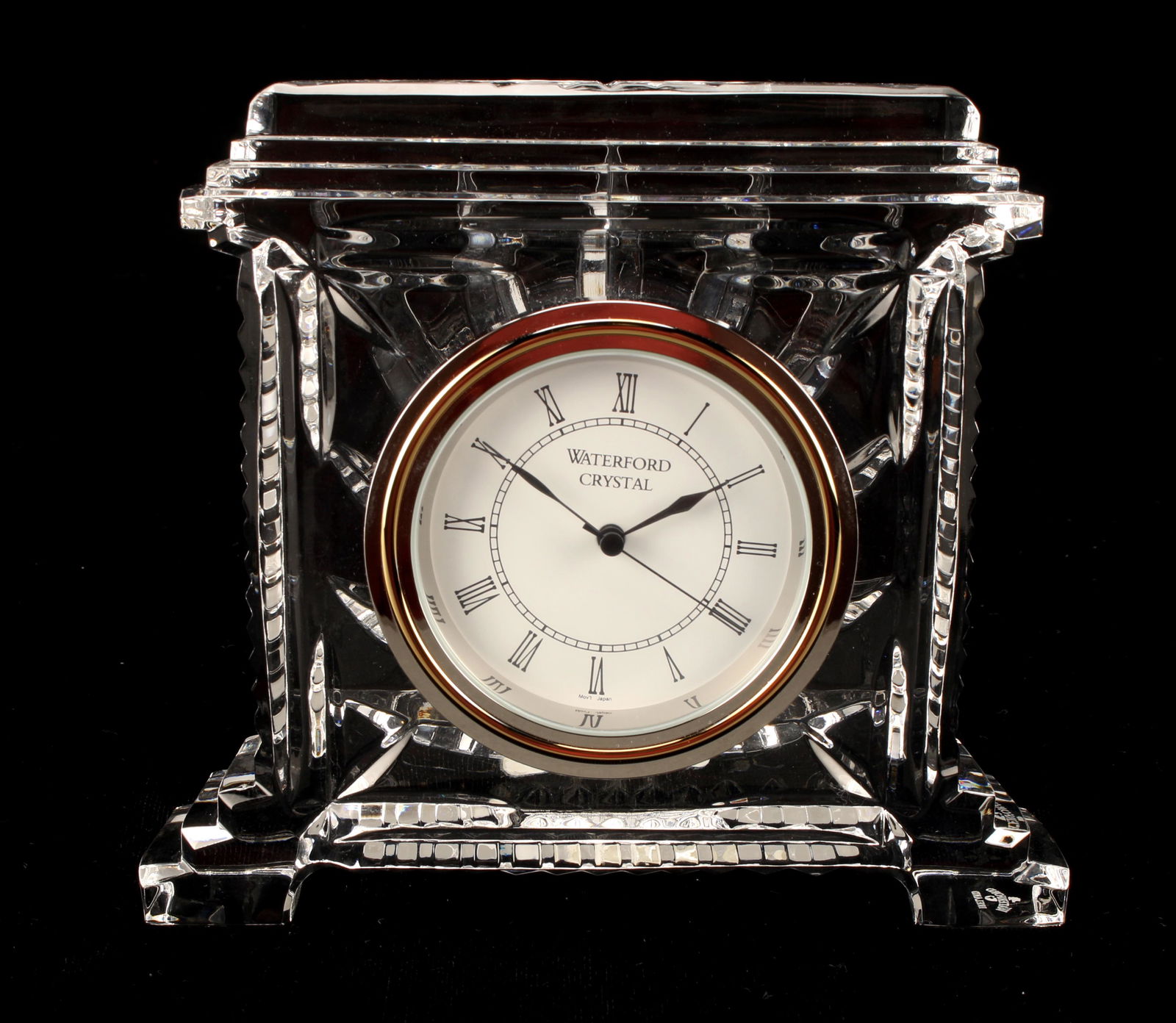 WATERFORD CRYSTAL COLISEUM CLOCK IN BOX (1 of 7)