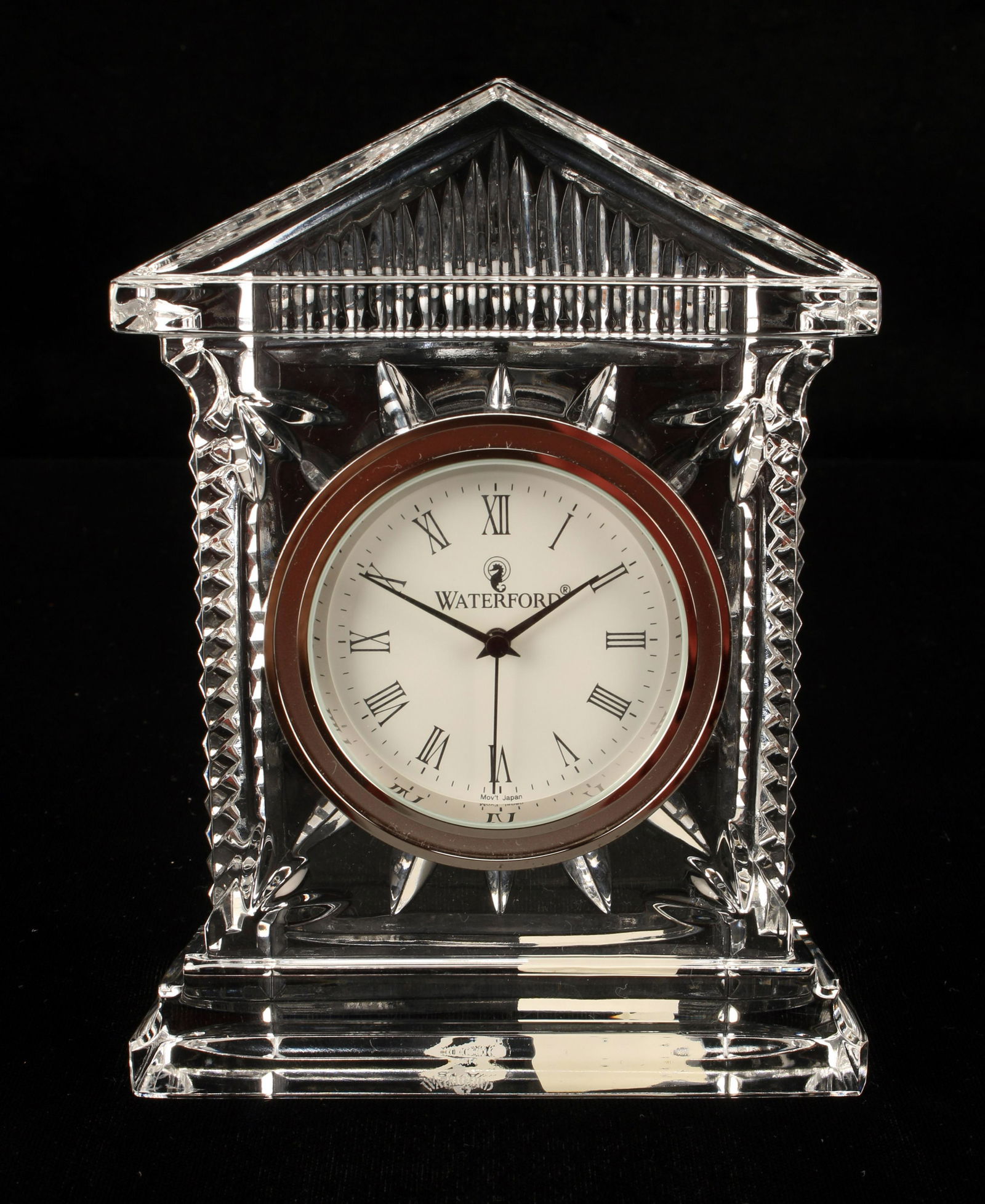 WATERFORD CRYSTAL ACROPOLIS CLOCK IN BOX (1 of 5)