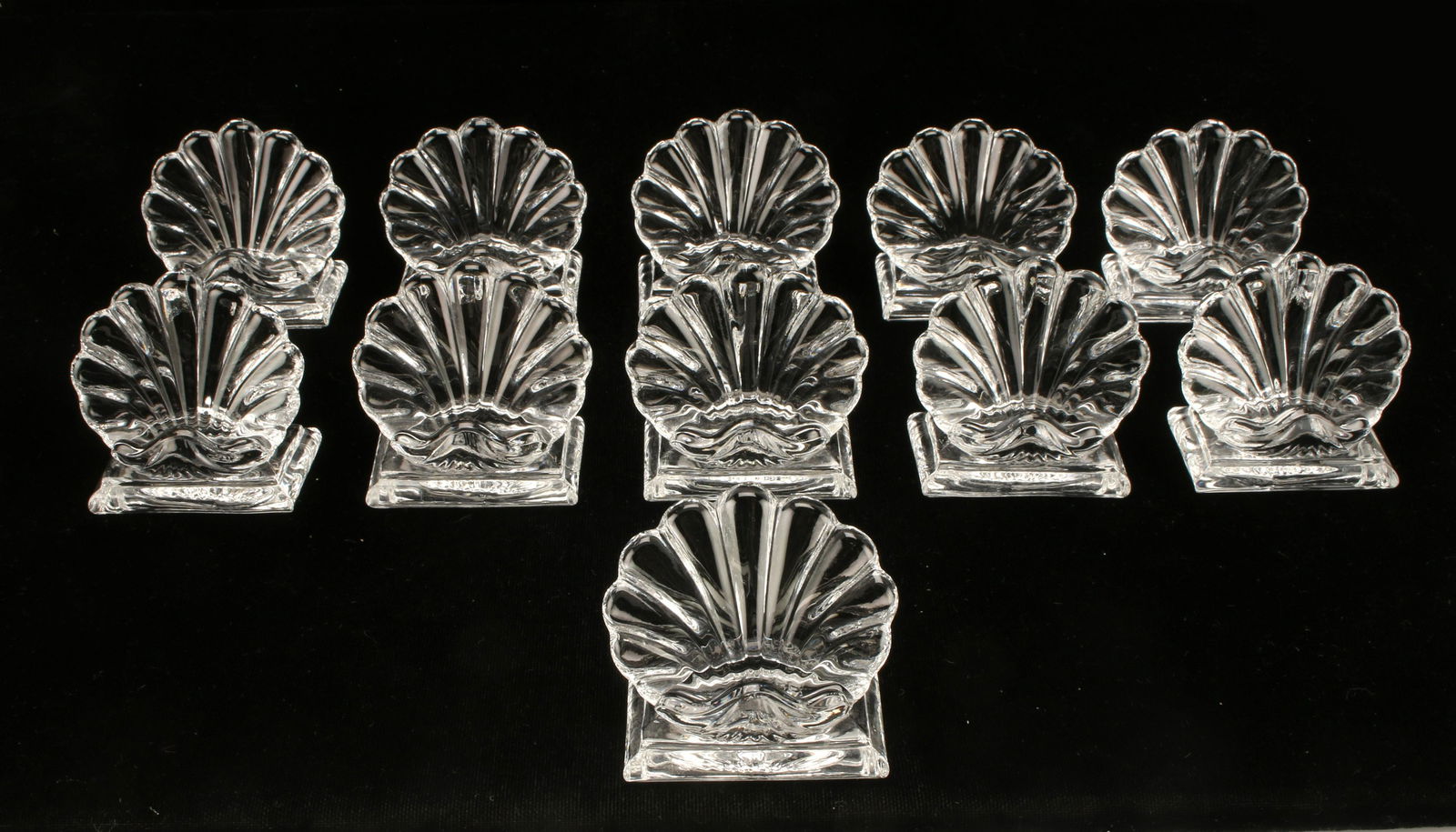 11 BACCARAT SHELL BAMBOUS PLACE CARD HOLDERS (1 of 4)