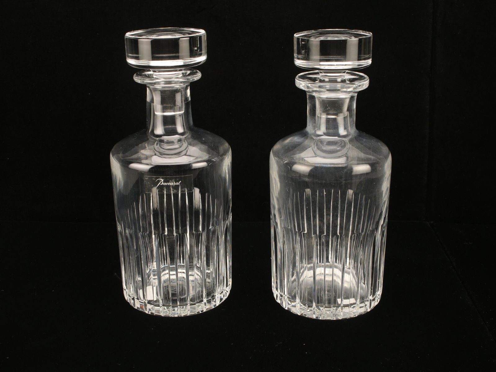 TWO BACCARAT CRYSTAL DECANTERS (1 of 6)
