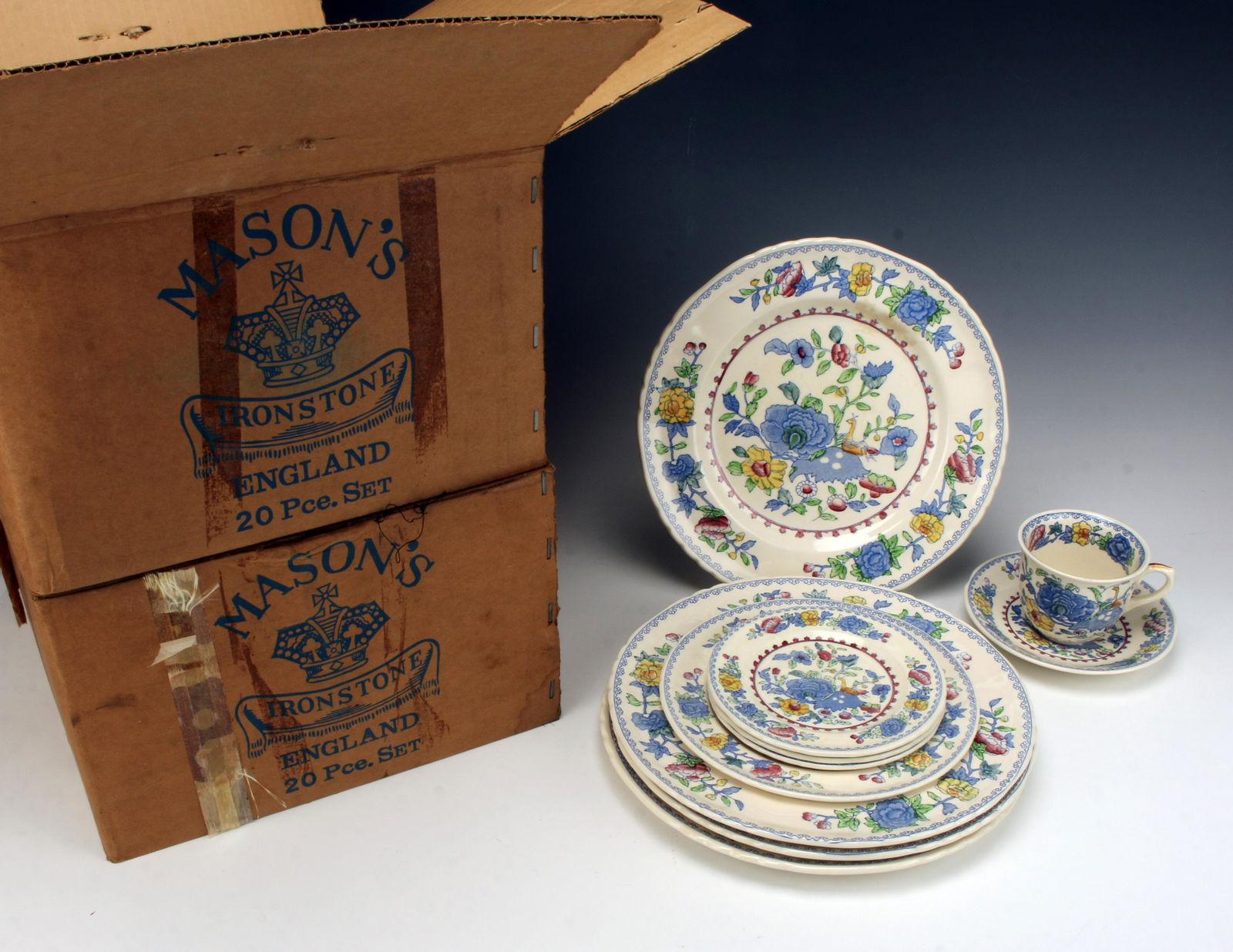 MASONS IRONSTONE REGENCY DISH SET (1 of 4)