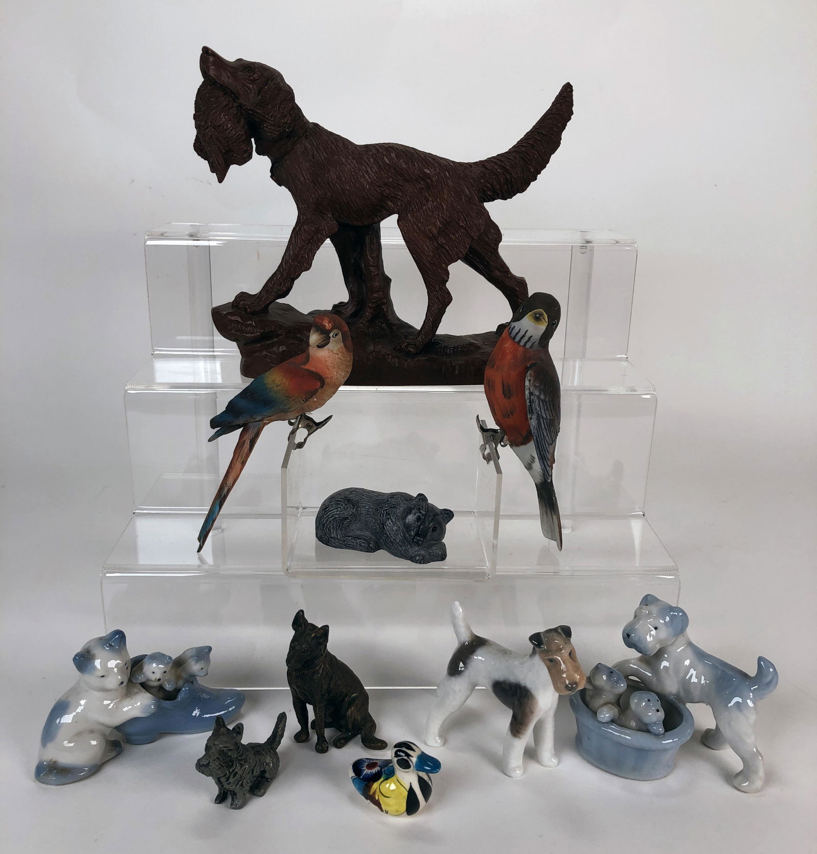 LOT OF COLLECTIBLE ANIMAL FIGURES (1 of 8)