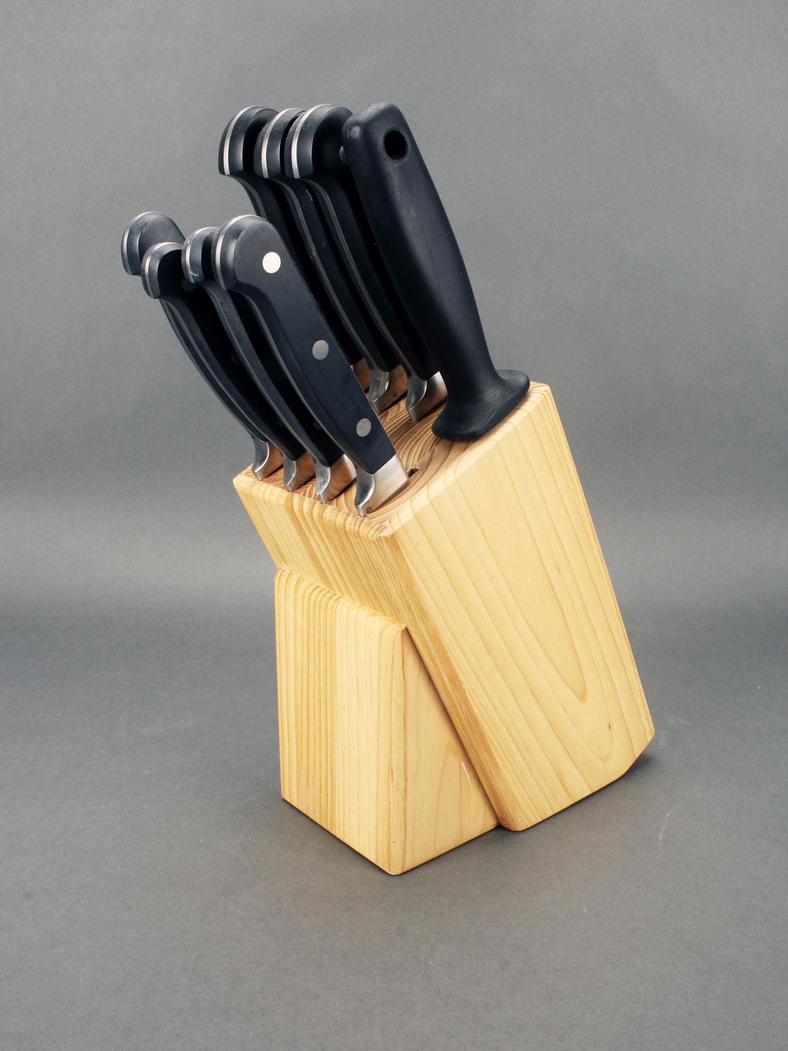 WOLFGANG PUCK CUTLERY AND STORAGE BLOCK (1 of 5)
