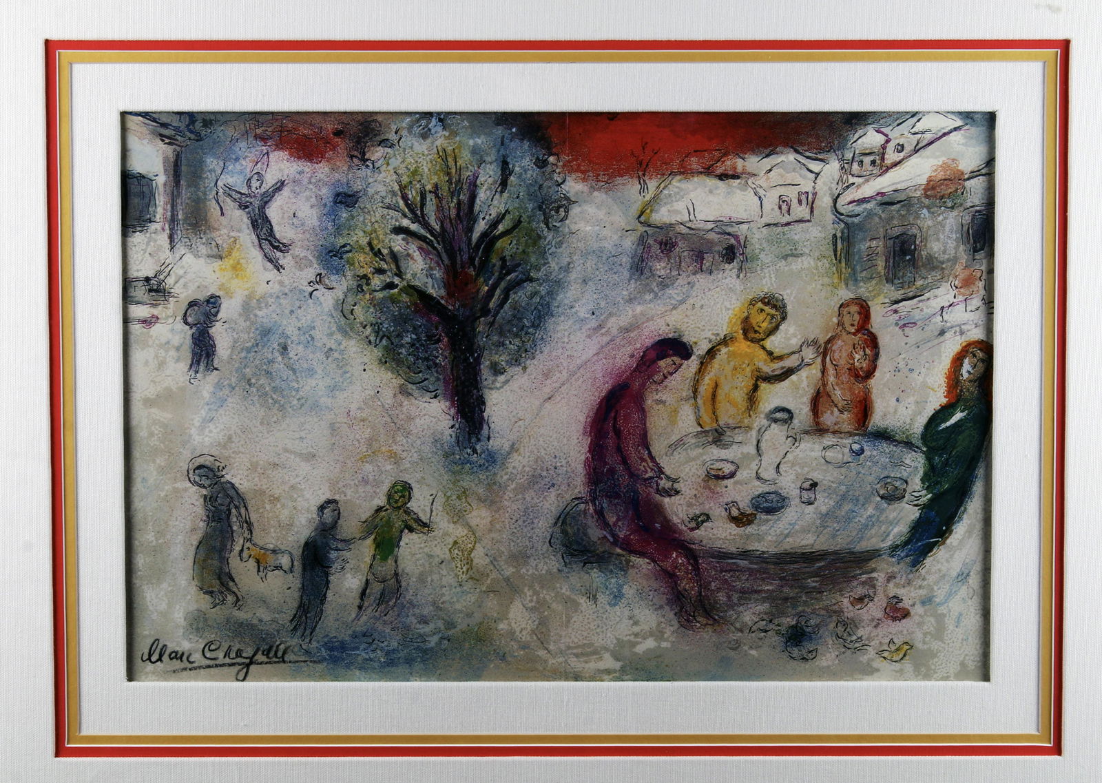 CHAGALL DAPHNIS & CHLOE MEAL AT DRYA'S HOUSE S/N (1 of 8)