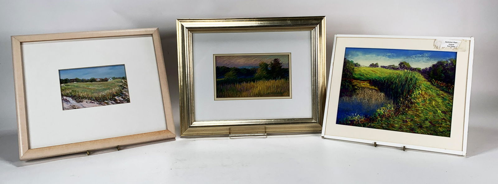 THREE LANDSCAPE PAINTINGS (1 of 7)
