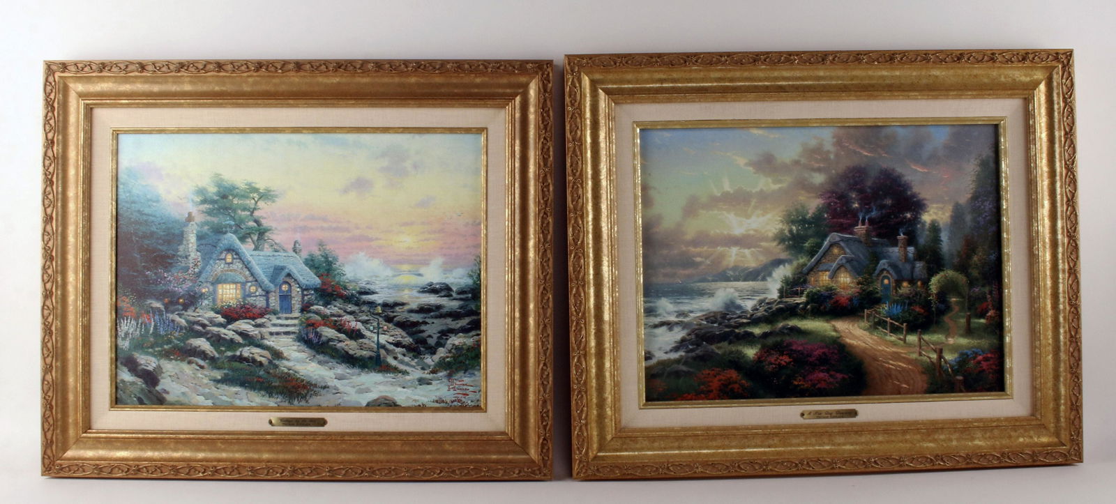TWO THOMAS KINKADE LMT ED COA PRINTS (1 of 12)