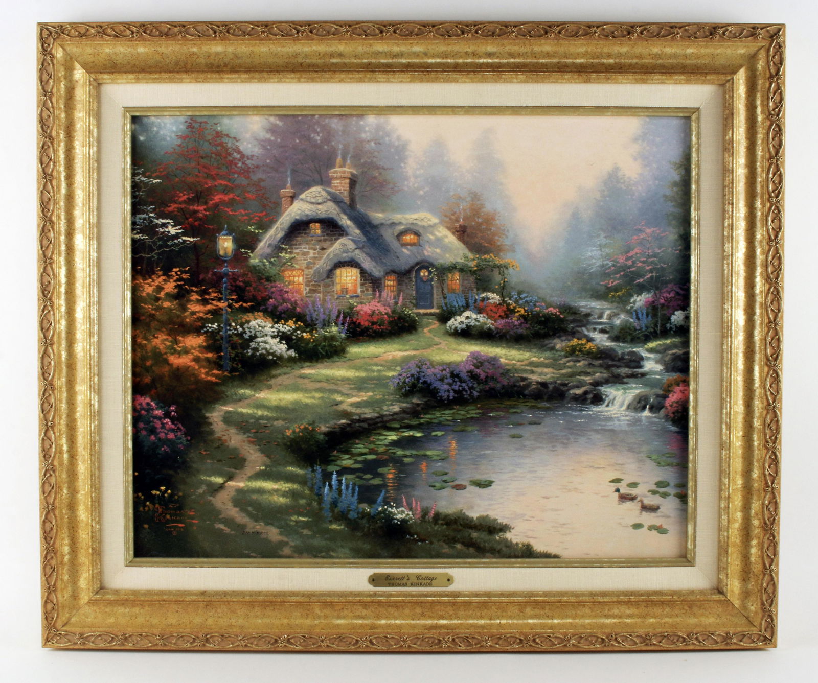 EVERETT'S COTTAGE THOMAS KINKADE LMT ED (1 of 7)