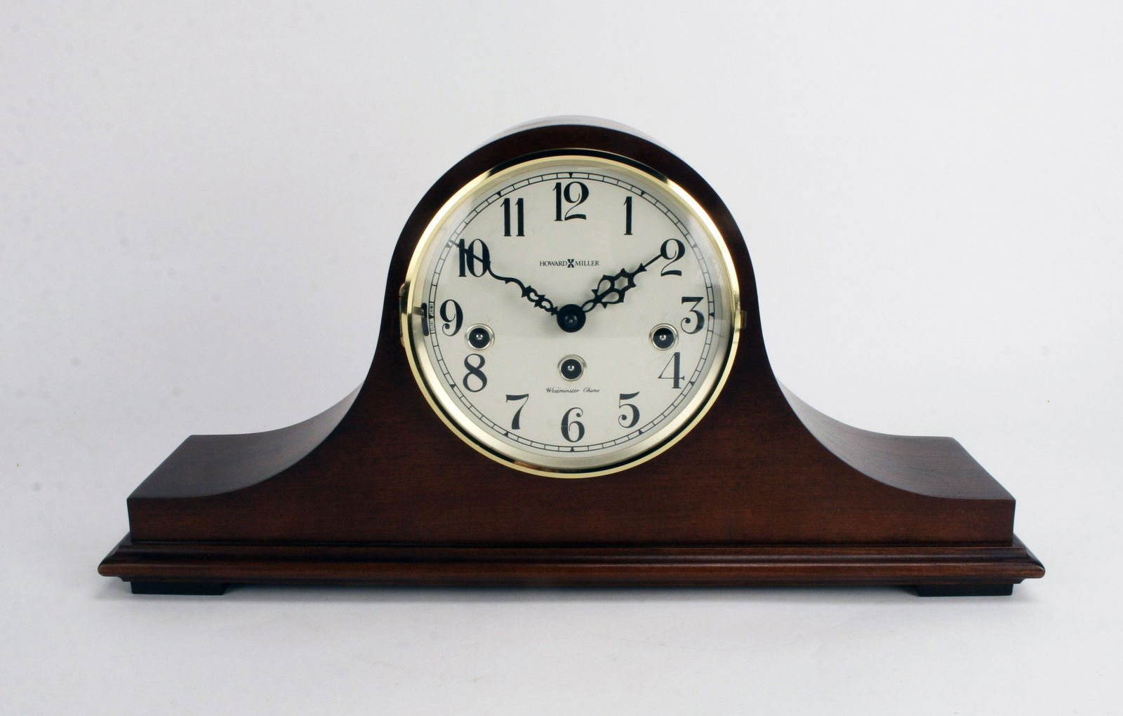HOWARD MILLER TAMBOUR MANTEL CLOCK (1 of 5)