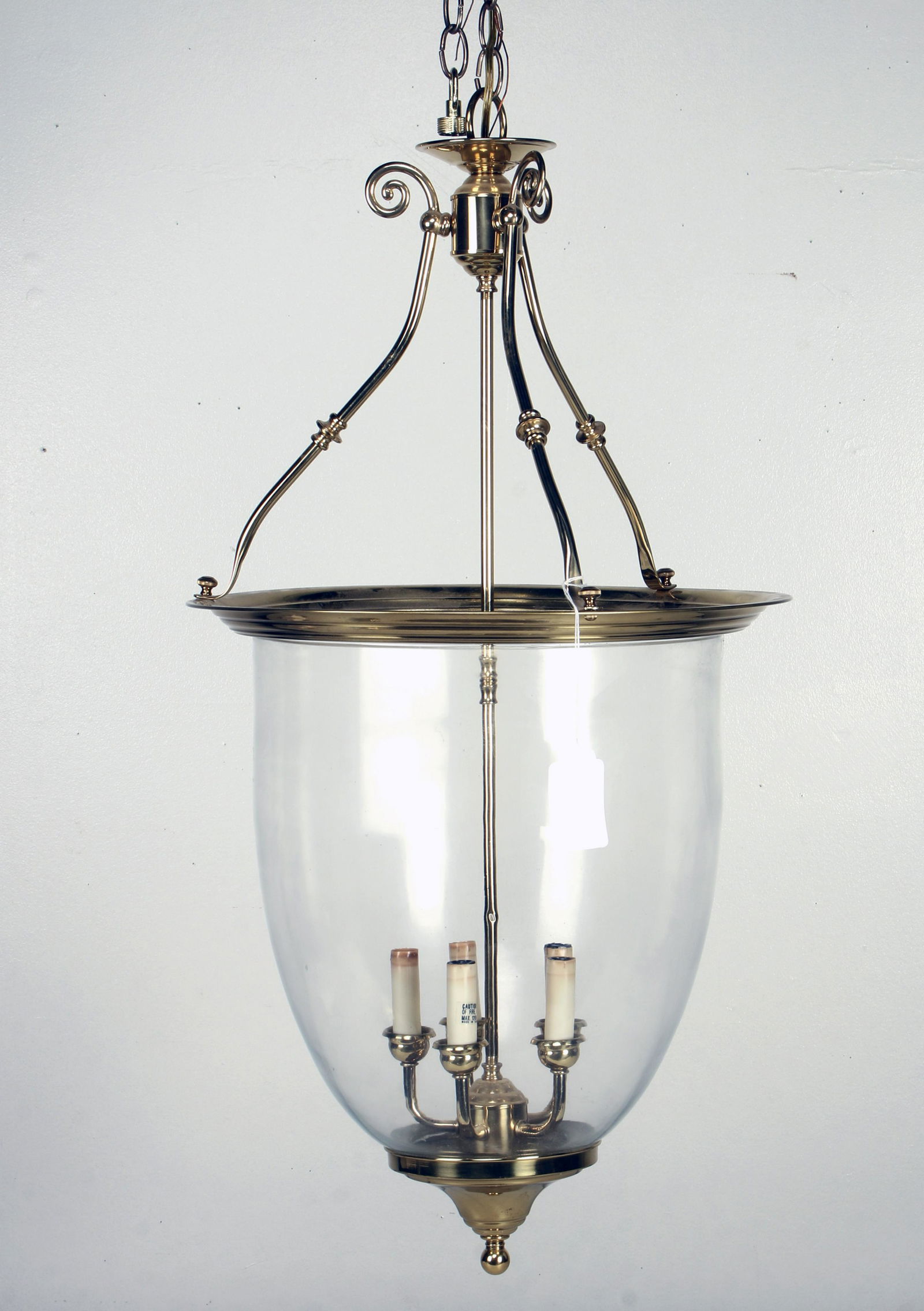 FIVE LIGHT PENDANT JEFFERSON FOYER LIGHT (1 of 3)