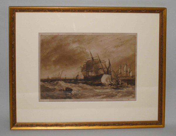 Engraving after J M W Turner "The Entrance of Med: A framed engraving by Frank Short (1898) and so signed by the engraver, lower right, in pencil, after a sketch by Turner with a sight measurement of 9" X 12".