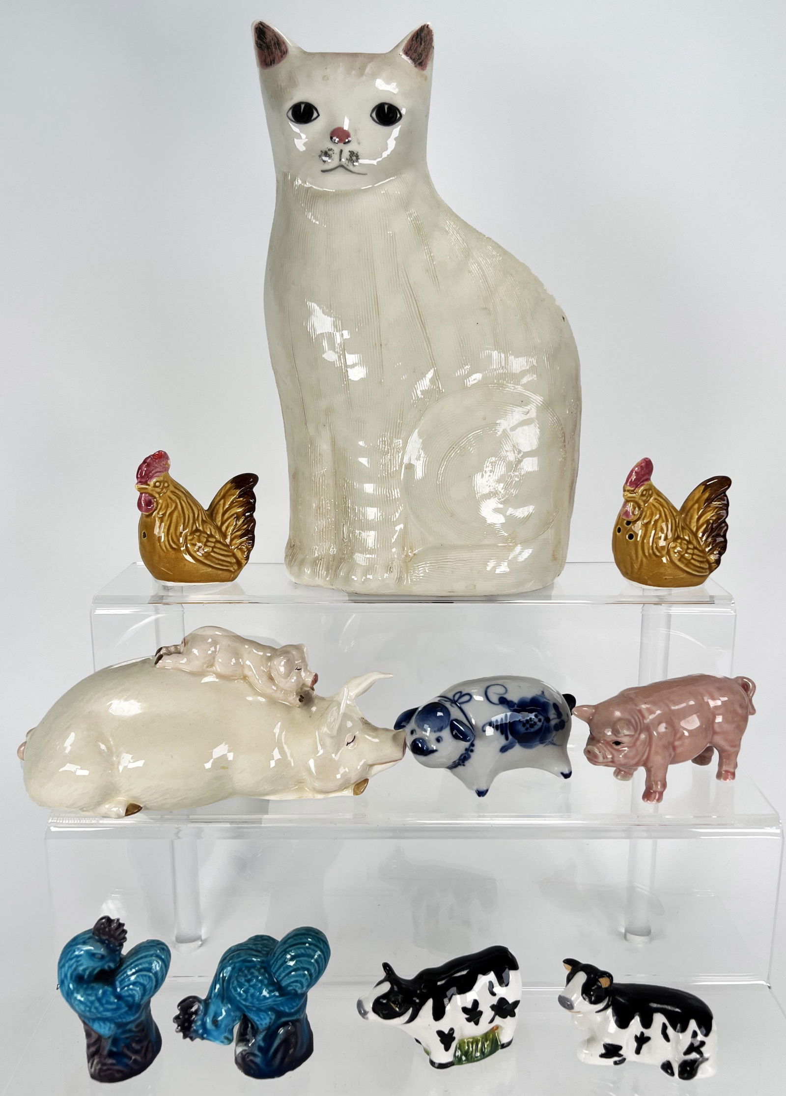 CERAMIC ANIMALS, SALT & PEPPER SHAKERS (1 of 4)