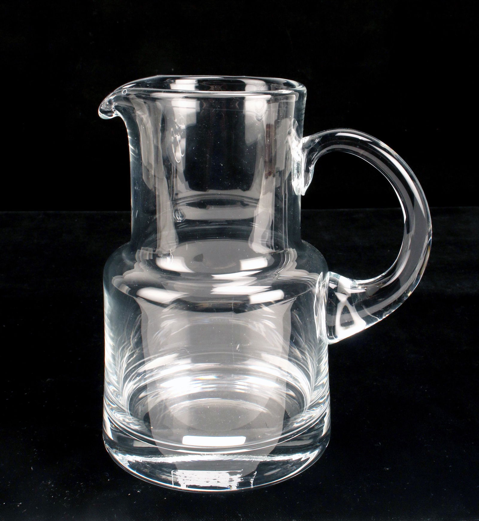 TIFFANY & CO. CRYSTAL WATER PITCHER (1 of 3)