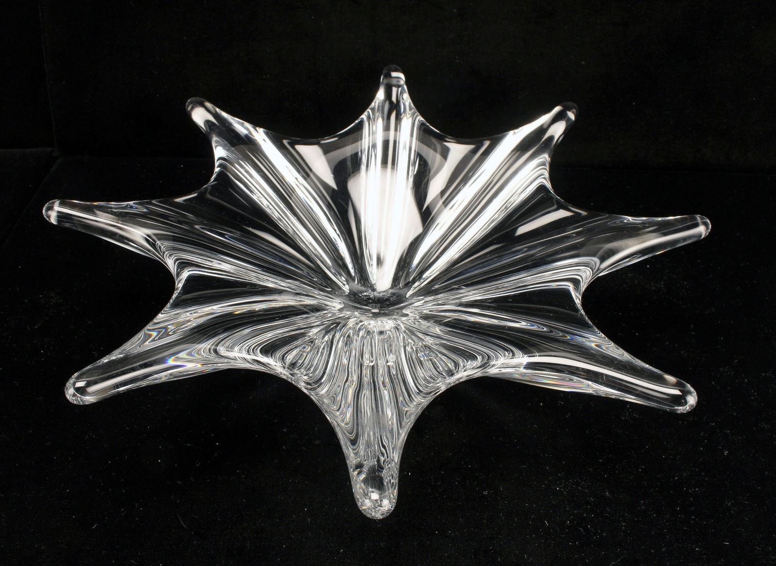 BACCARAT CRYSTAL STELLA STARFISH CENTERPIECE BOWL (1 of 4)