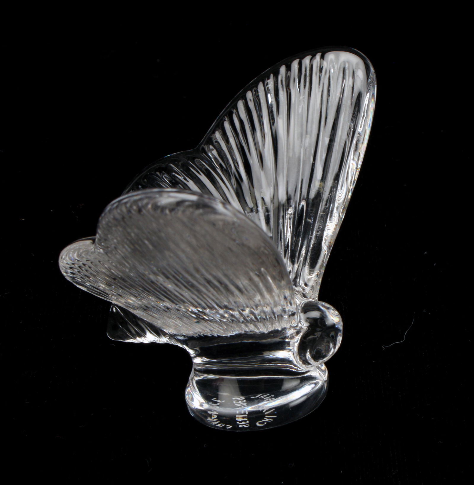 CRISTAL SEVRES BUTTERFLY MADE IN FRANCE (1 of 3)