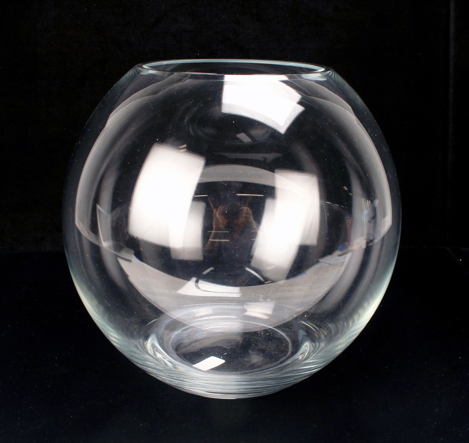 LARGE CRYSTAL SPHERE CENTERPIECE BOWL (1 of 3)