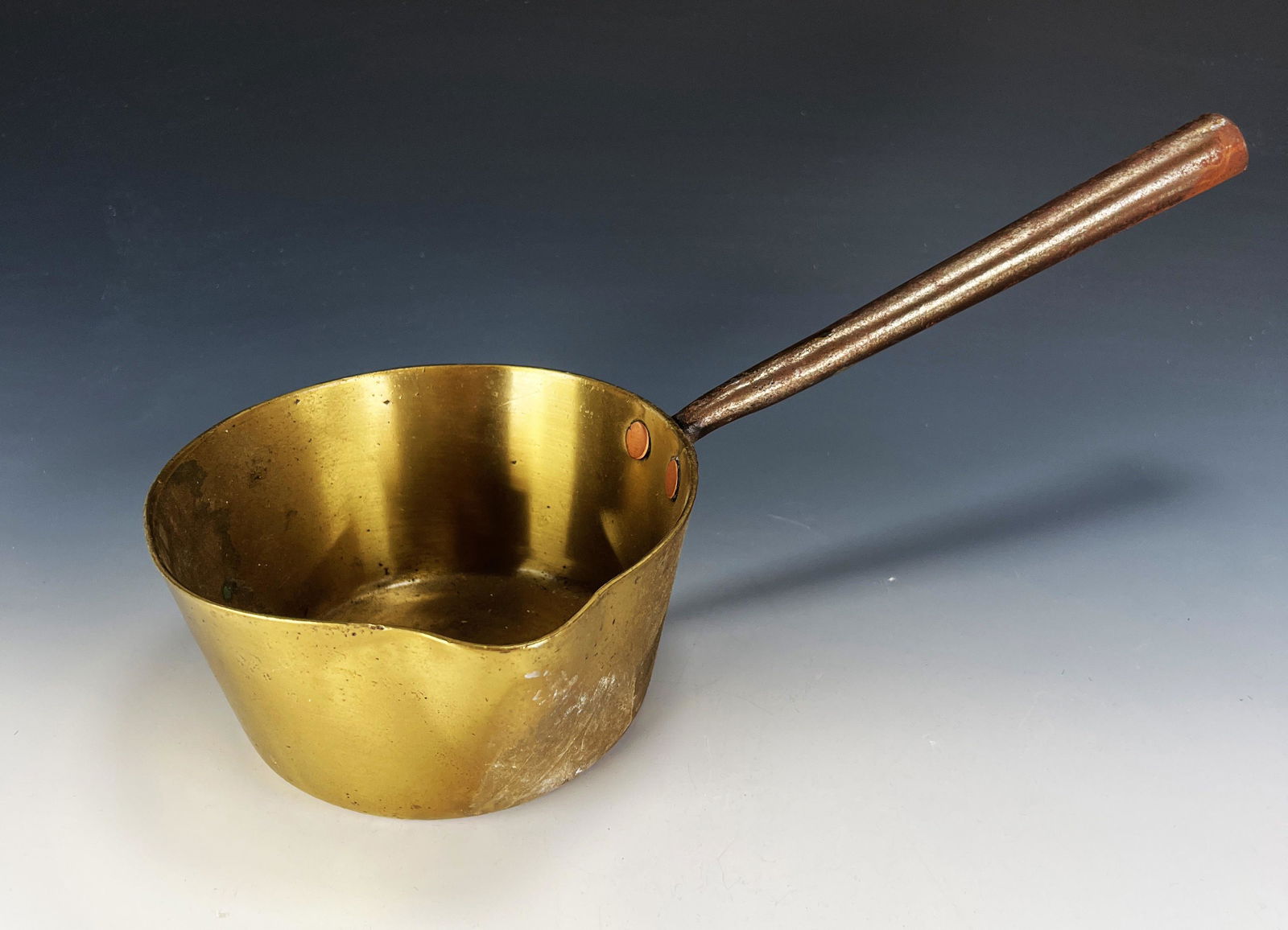 SMALL COPPER SAUCE POT (1 of 3)