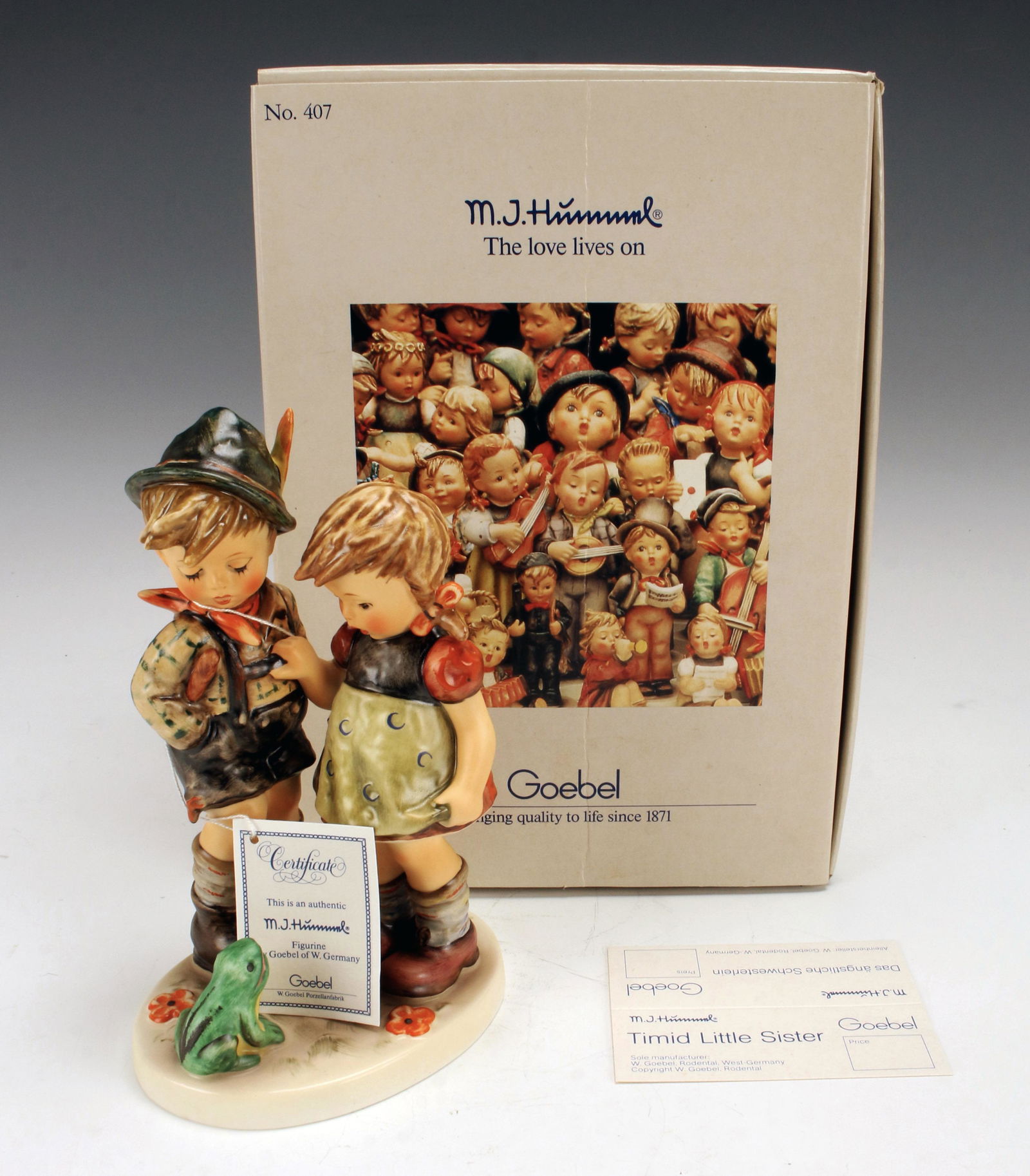 TIMID LITTLE SISTER HUMMEL IN BOX 729 TMK-5 (1 of 6)